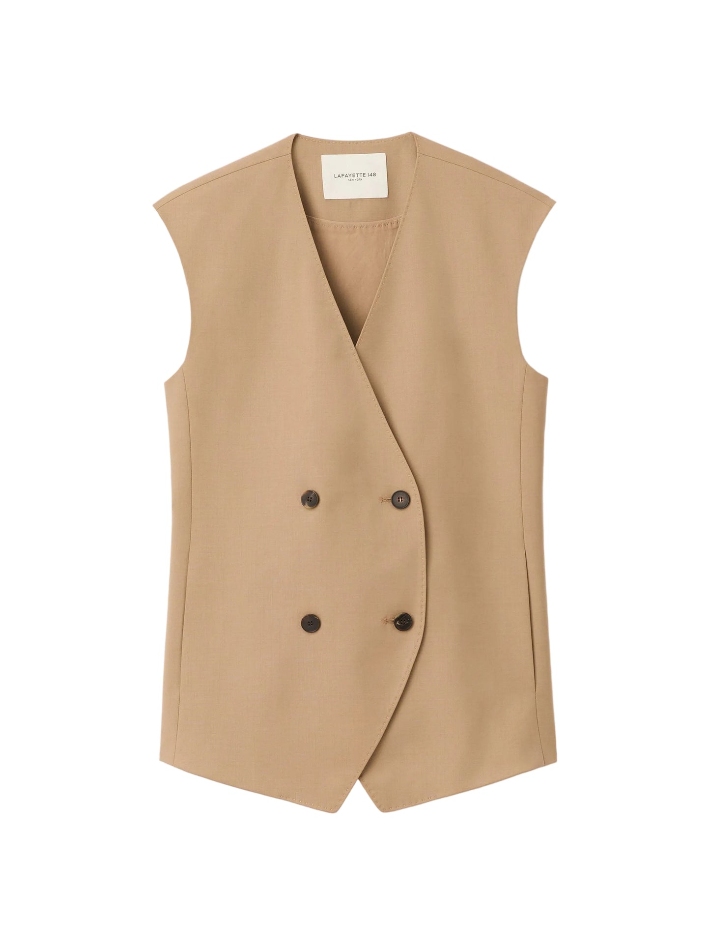 Tropical Wool DB Vest