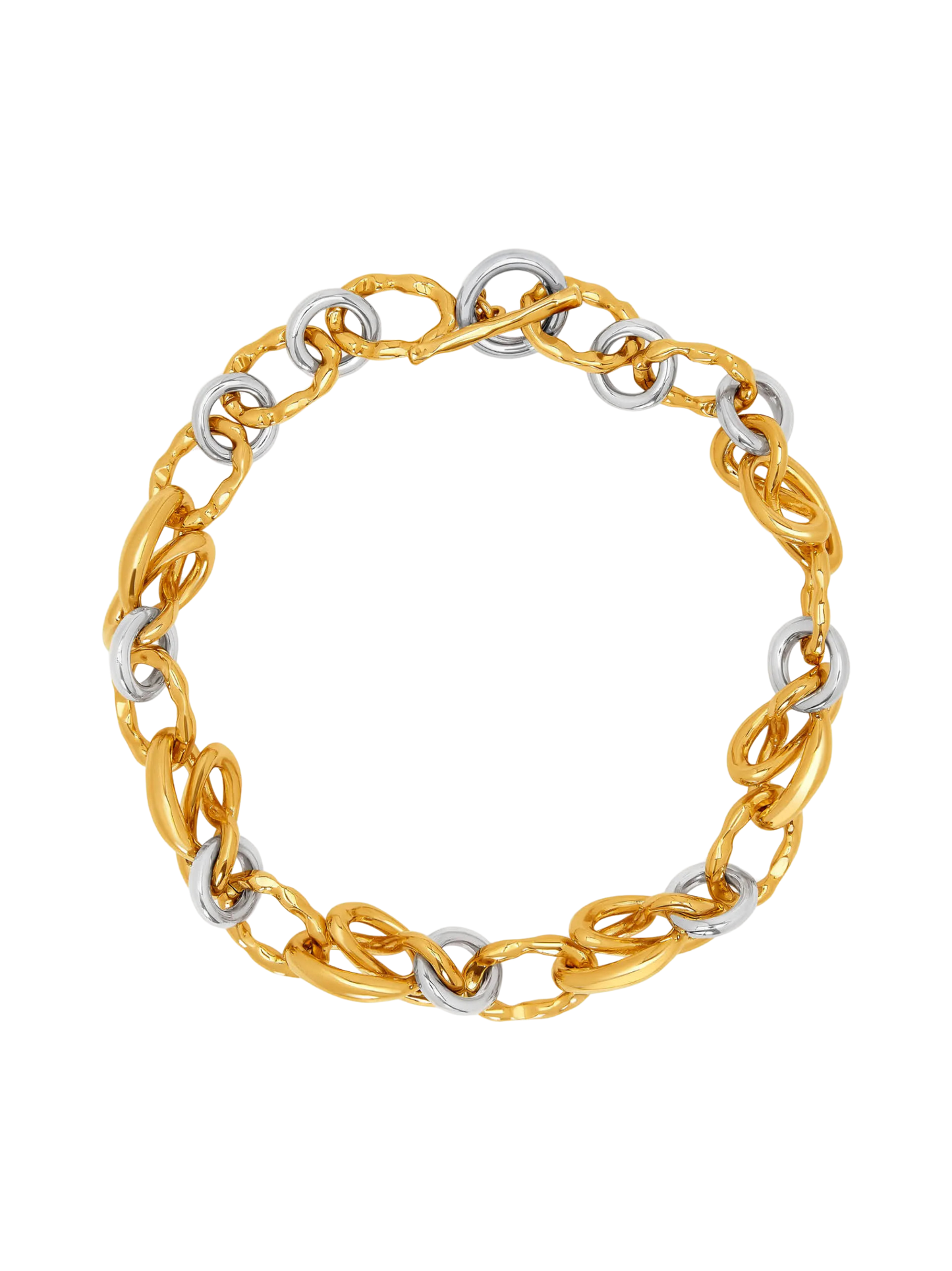 Oscar de la Renta Twisted Knot Necklace in Gold
