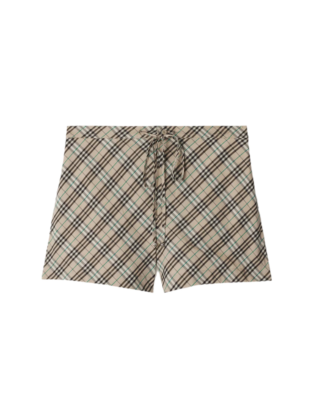 Burberry Check Cotton Pyjama Shorts