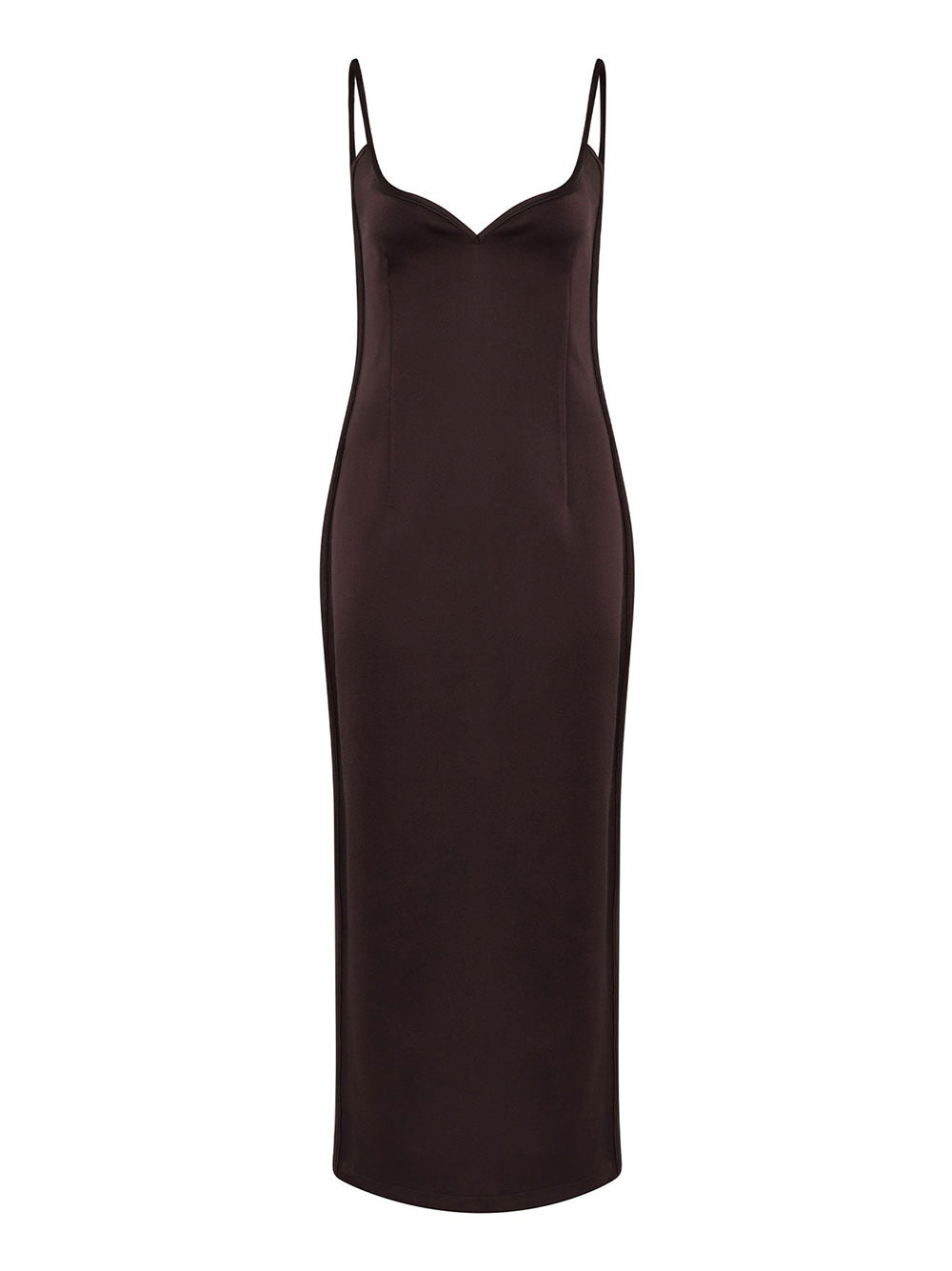 Paris Georgia Heart Dress in Chocolate