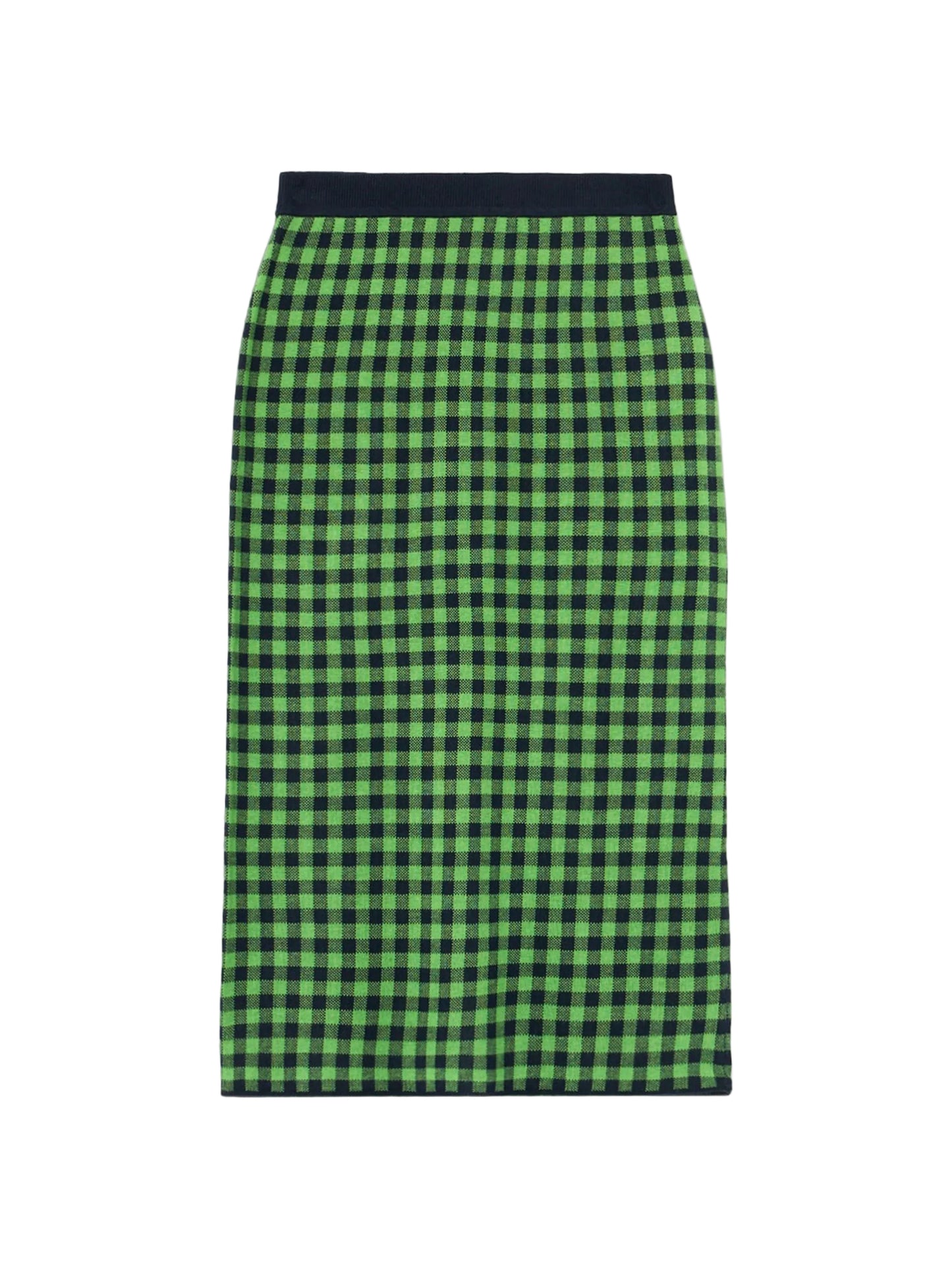 Gingham Long Skirt