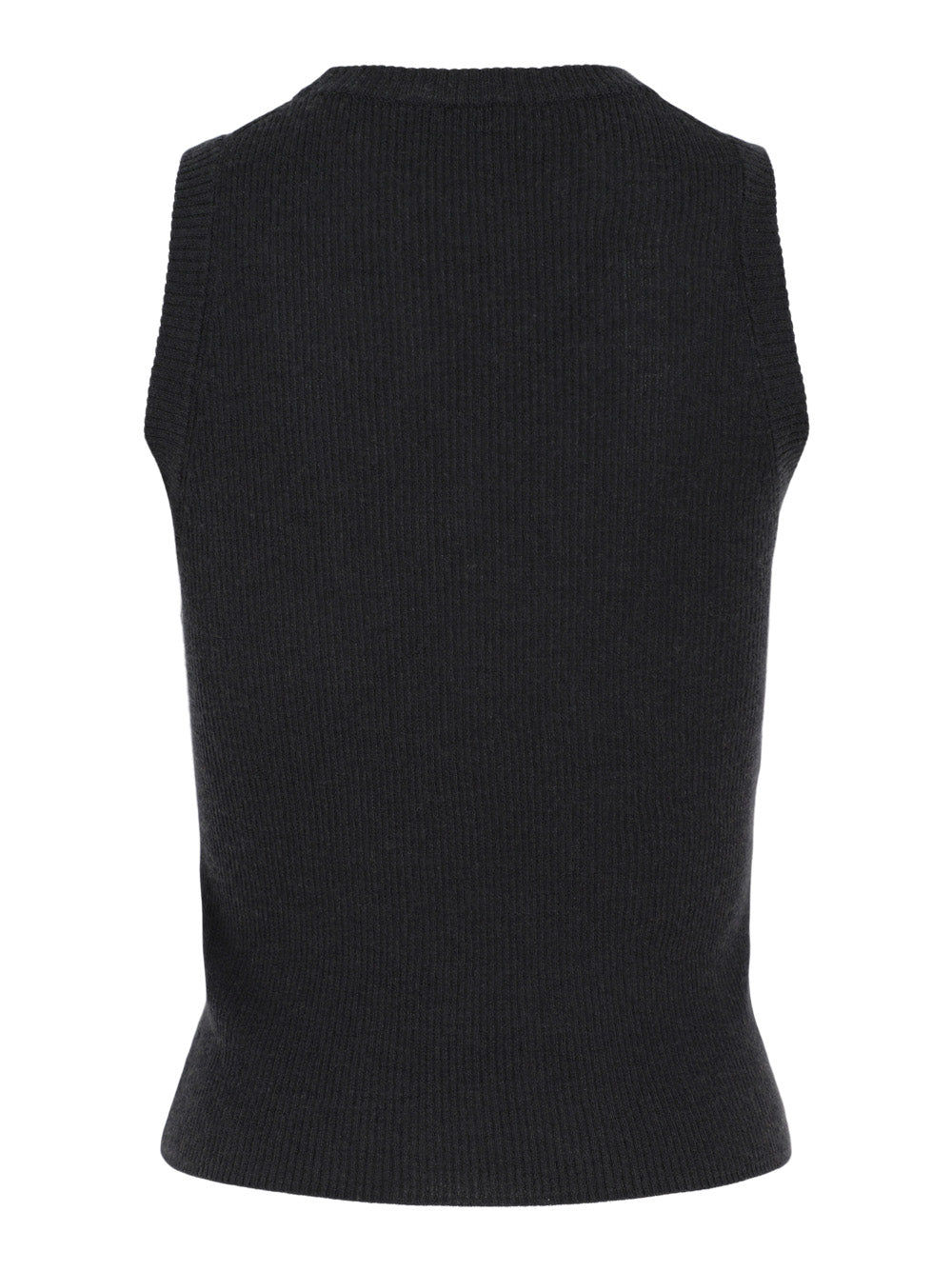 Vince High Neck Rib Tank in Dark Night Lake