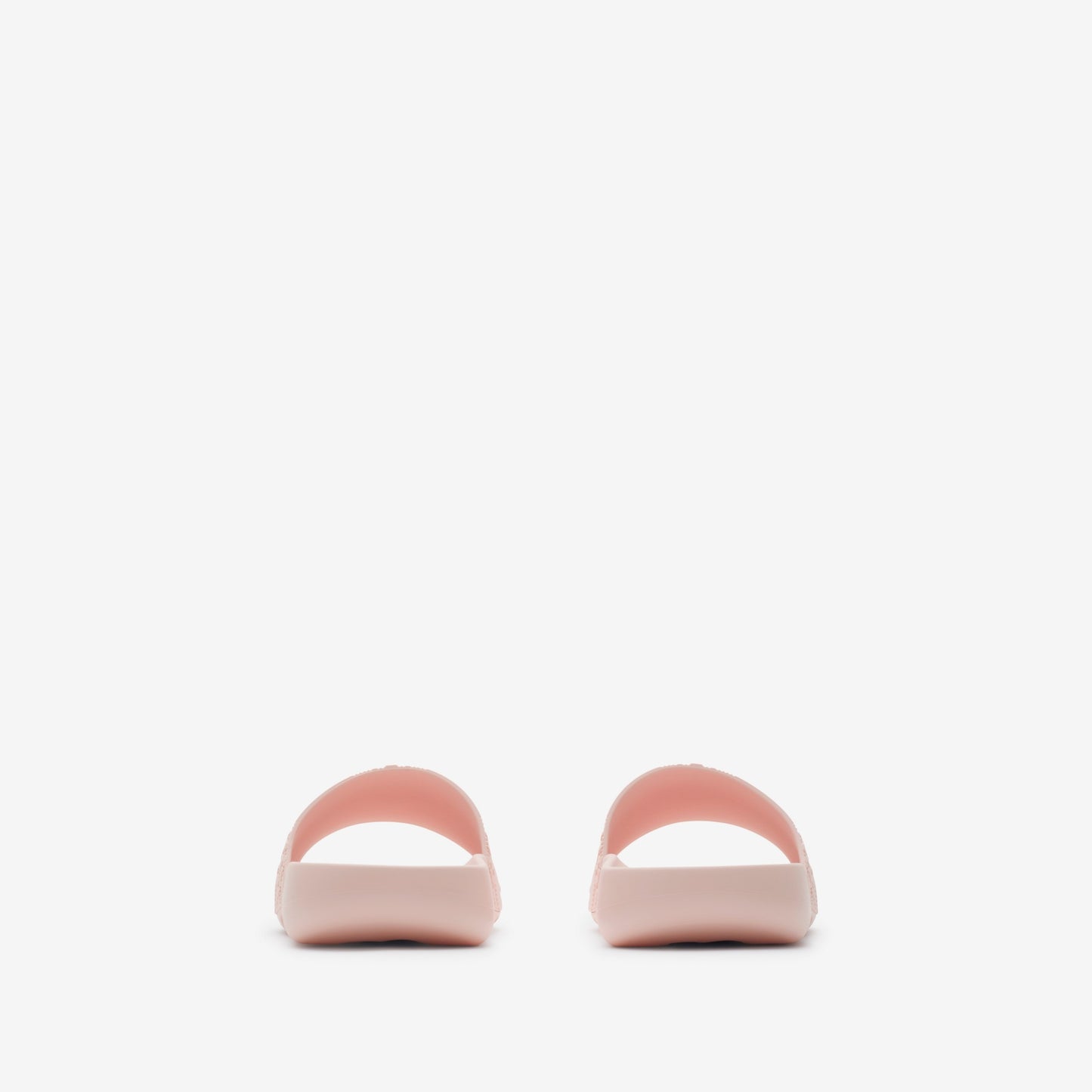 Burberry Embossed Check Dive Slides in Gloss