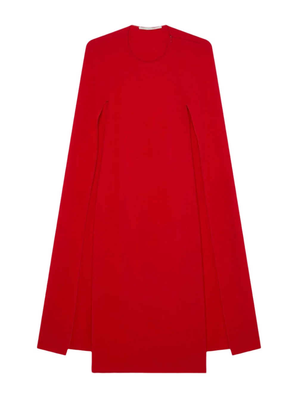 Stella McCartney Cape Dress in Lipstick Red