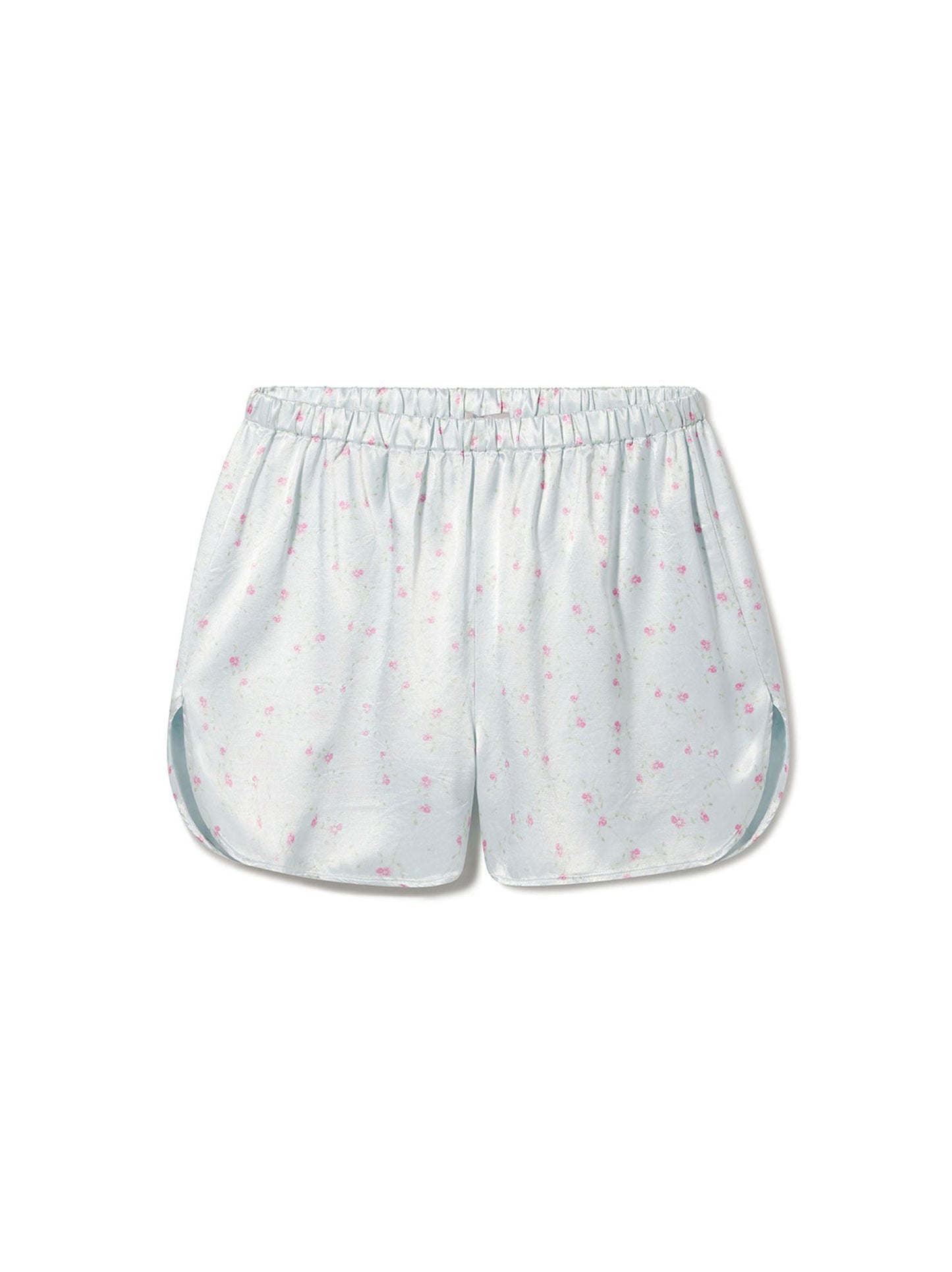 PJ Harlow Brittany Print Short in Cloudy Aqua Print