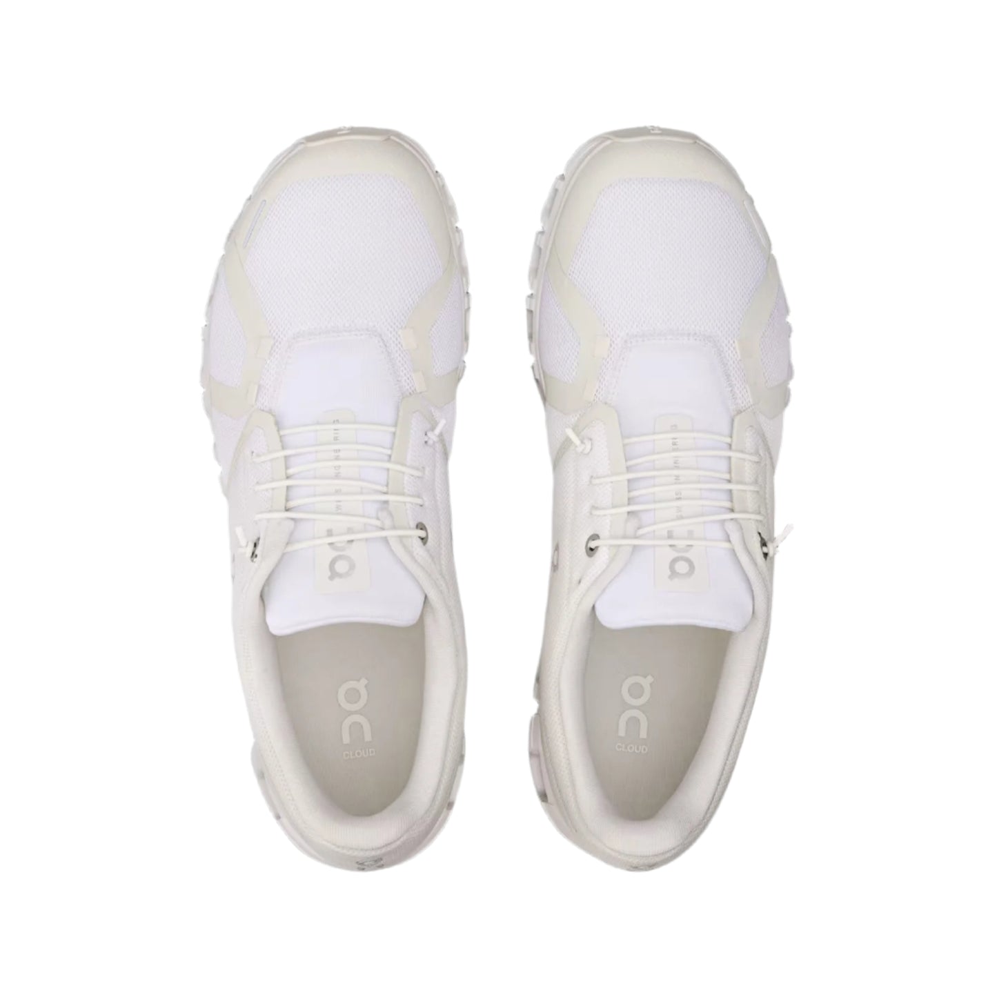 On Running Women's Cloud 6 Sneaker in White/White