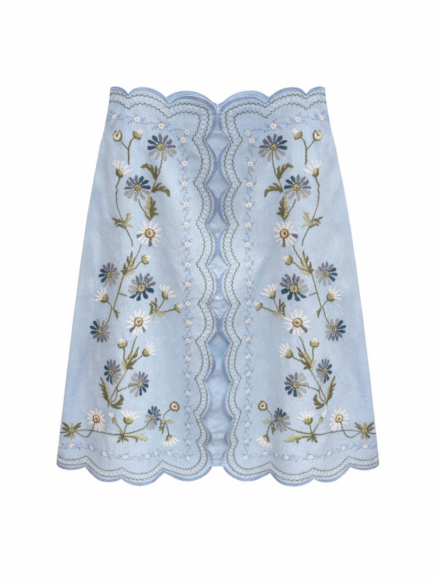 AUDRA EMBROIDERY SKIRT