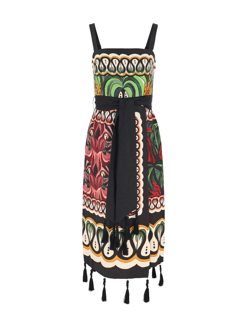 Farm Rio Scarf Dress in Coconut Tree Flow Multicolor – Leigh's of Breton  Village