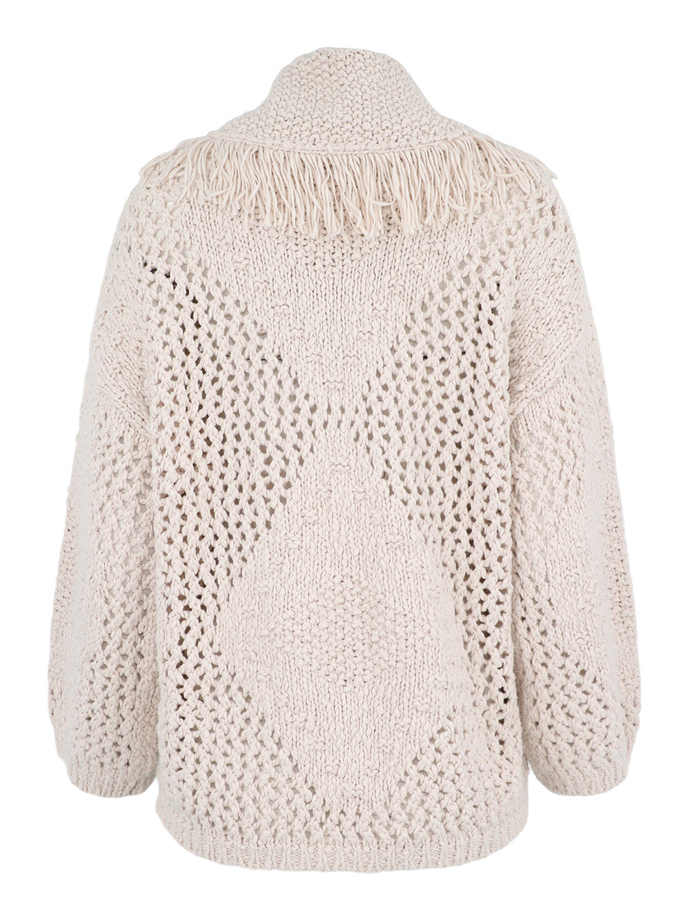 Autumn Cashmere Fringed Shawl Collar Jacket (More Colors)