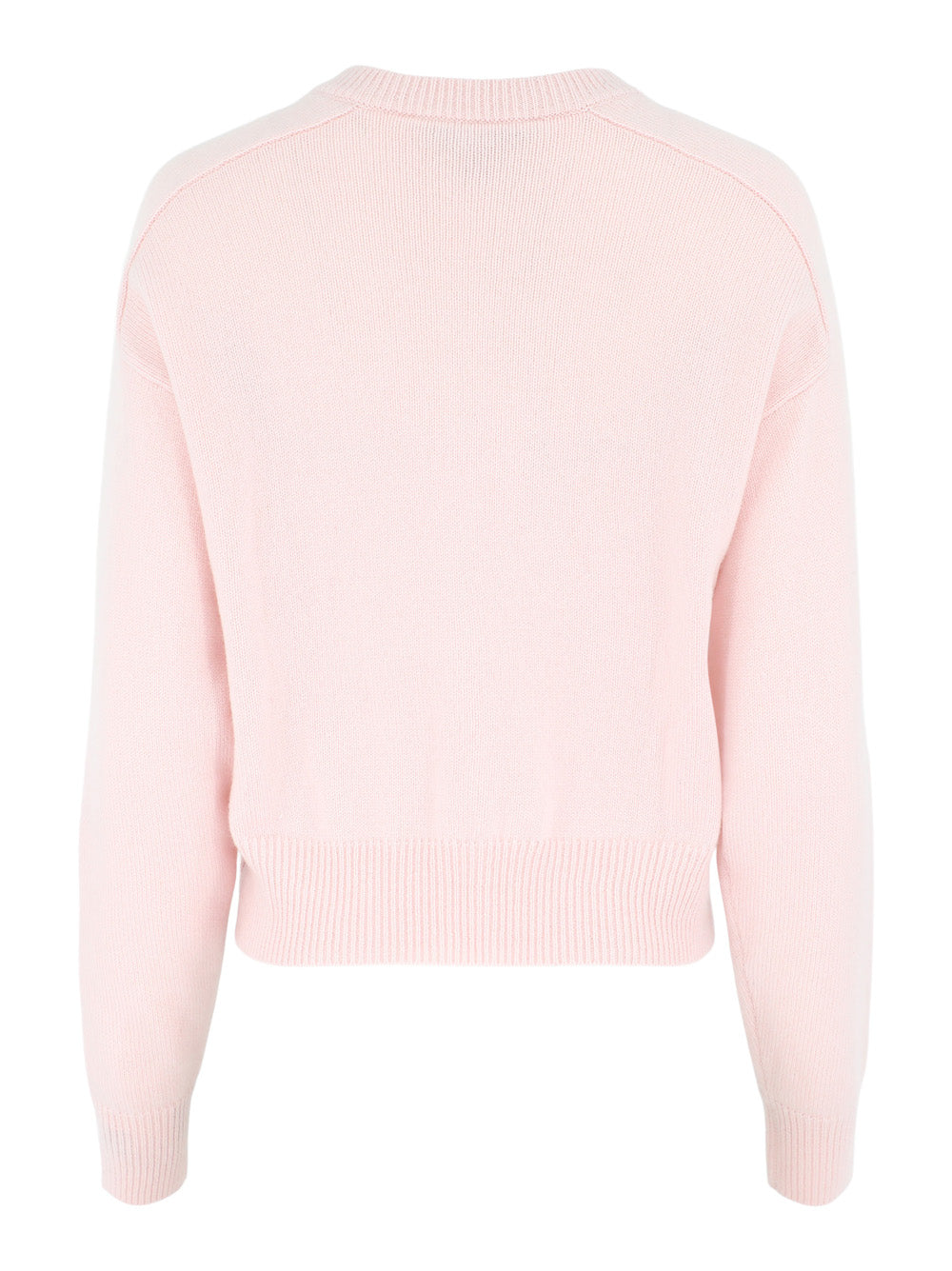 Autumn Cashmere Saddle Shoulder Cardigan in Rosebud