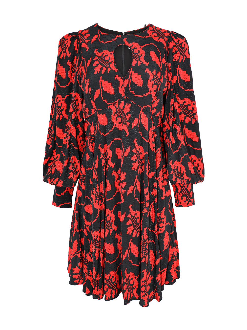 Essentiel Antwerp Gendy Cut Out Minidress in Combo Black
