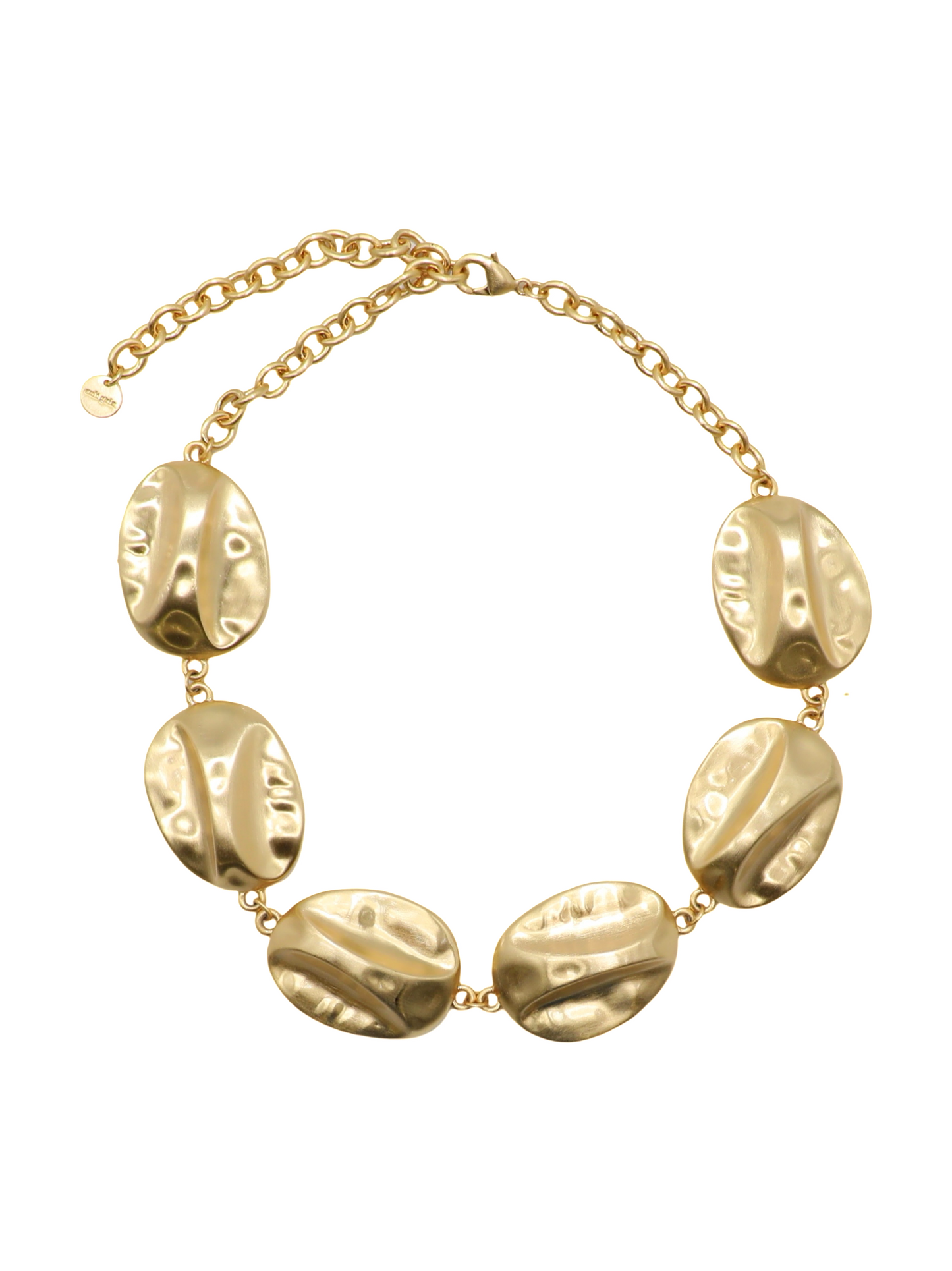 Cult Gaia Veda Choker in Brushed Brass