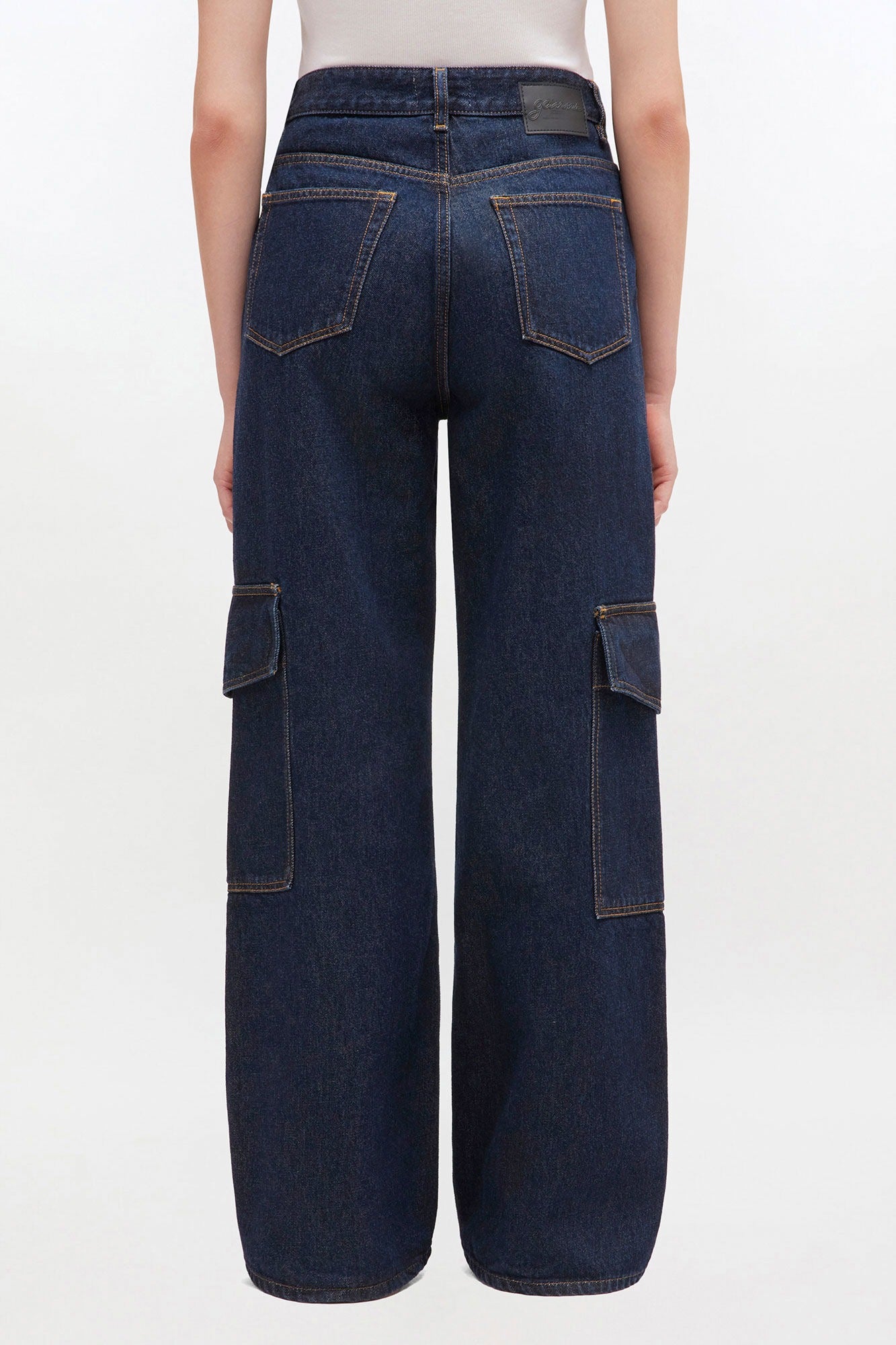 Ganni Rinse Denim Angi in Dark Rinse