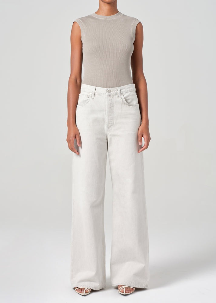 Agolde Dame Jean No Cuff in Colina