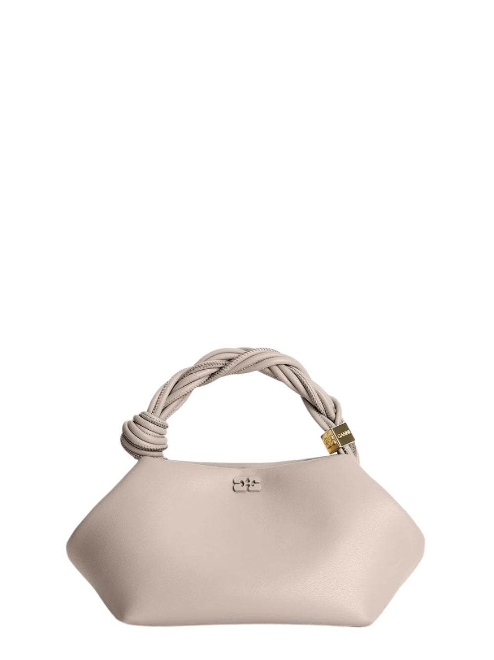 Ganni Oyster Gray Bou Bag in Oyster Grey