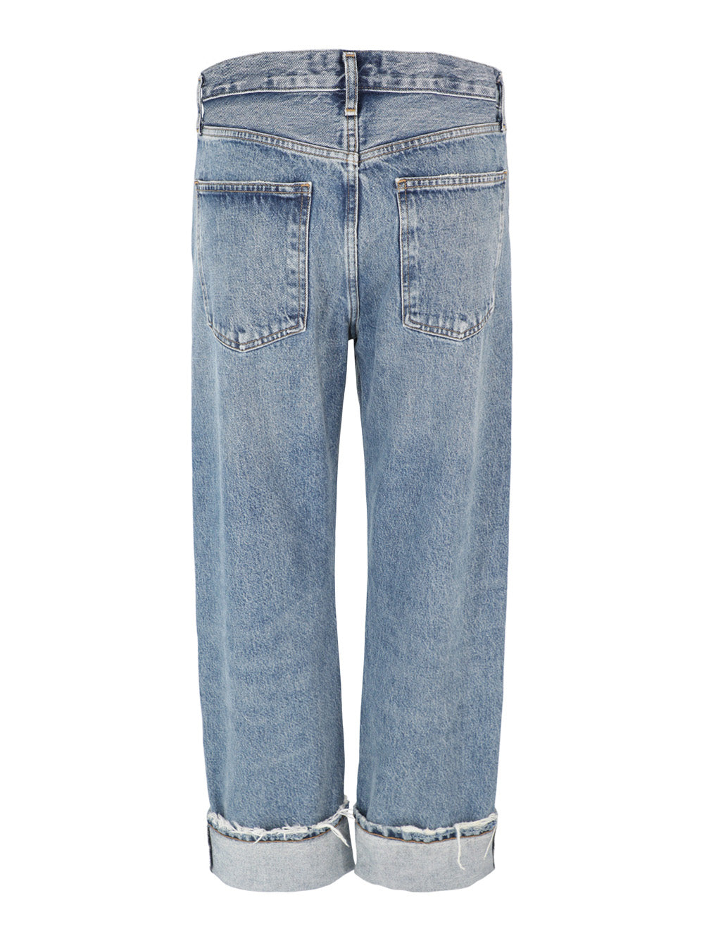 Agolde Fran Low Slung Straight Jean in Reign