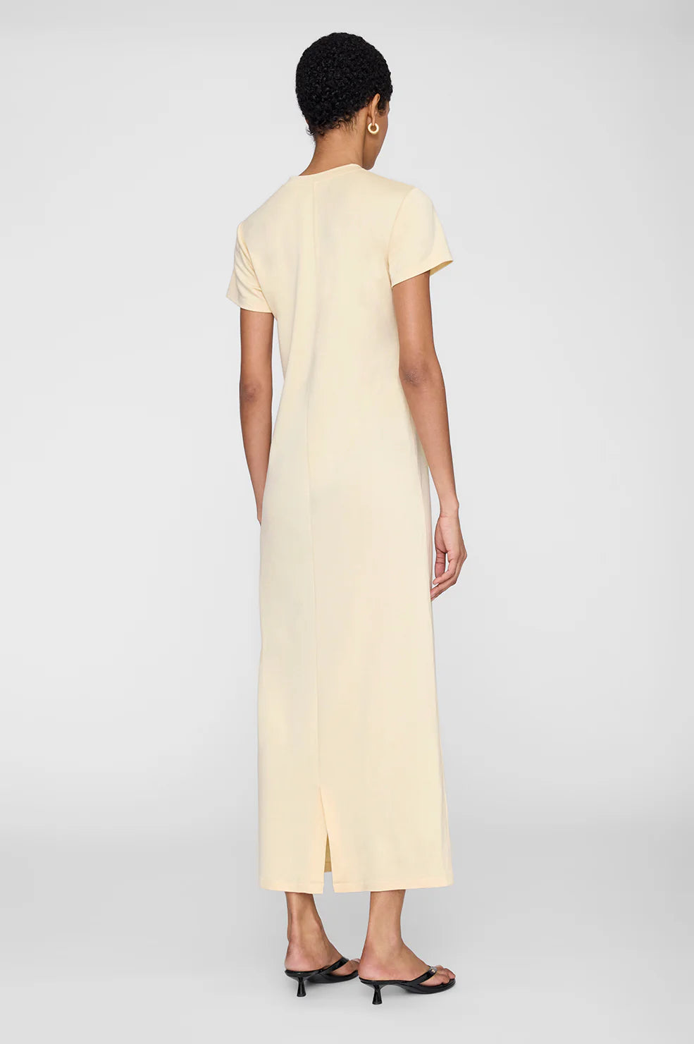 Anine Bing Wynne Dress in Butter Yellow