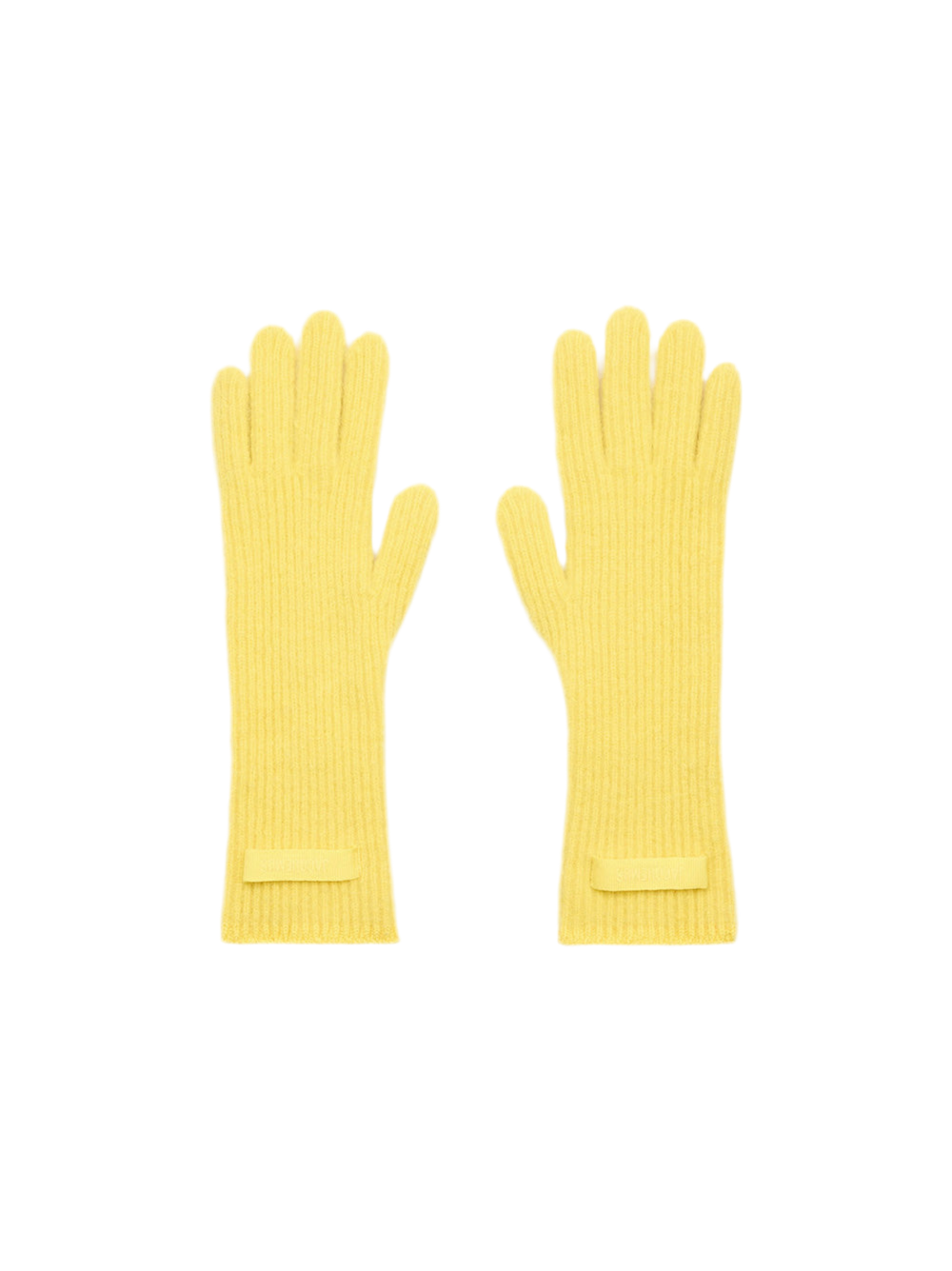 Jacquemus Les Gants Gros Grain in Yellow