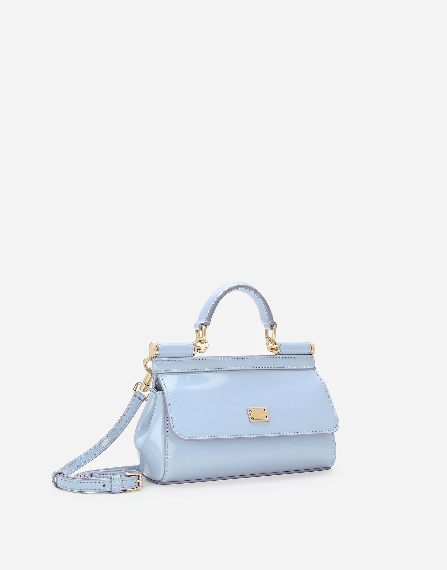 Dolce & Gabbana Small Sicily Handbag in Zucchero