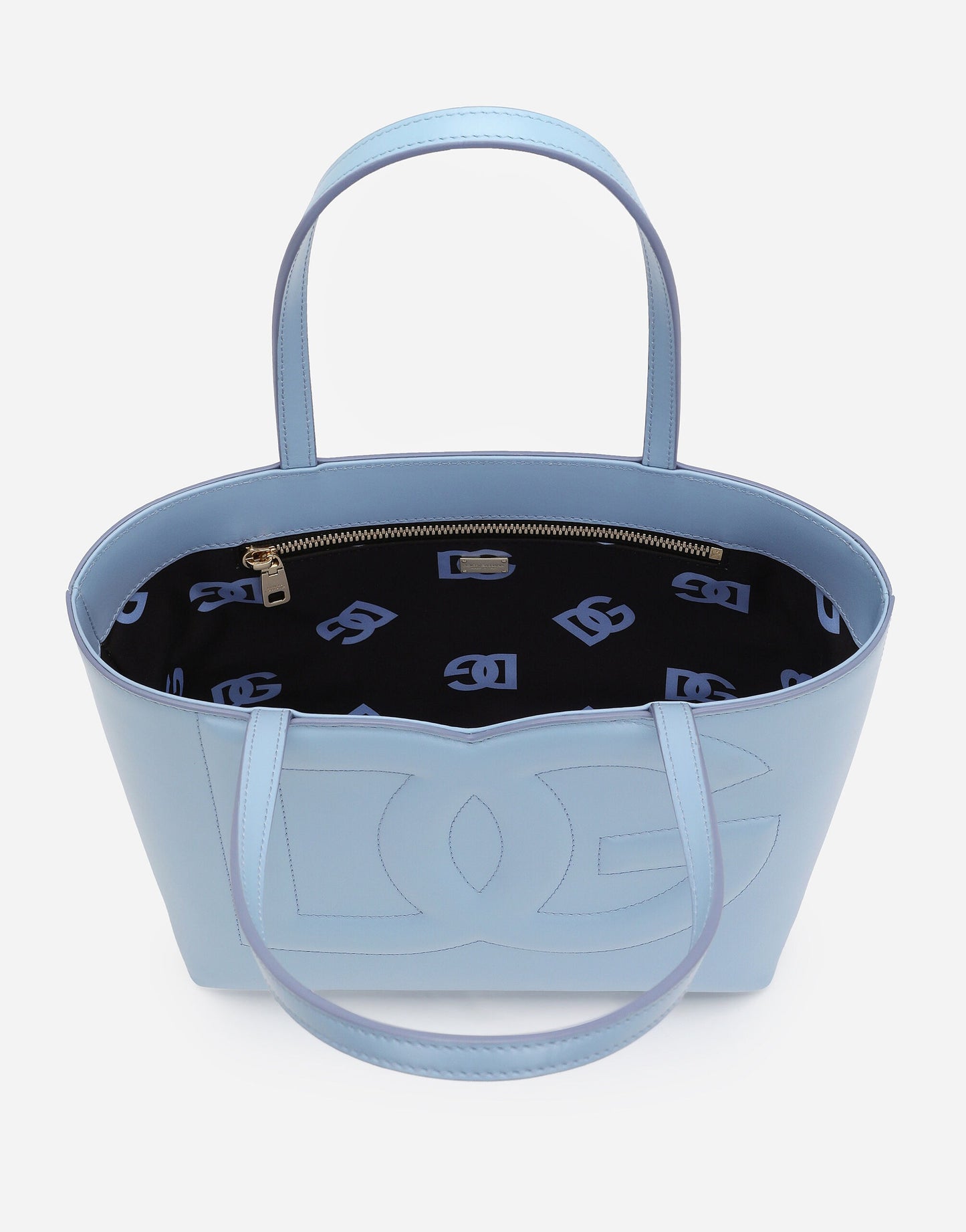 Dolce & Gabbana Small DG Logo Bag Shopper Bag in Zucchero