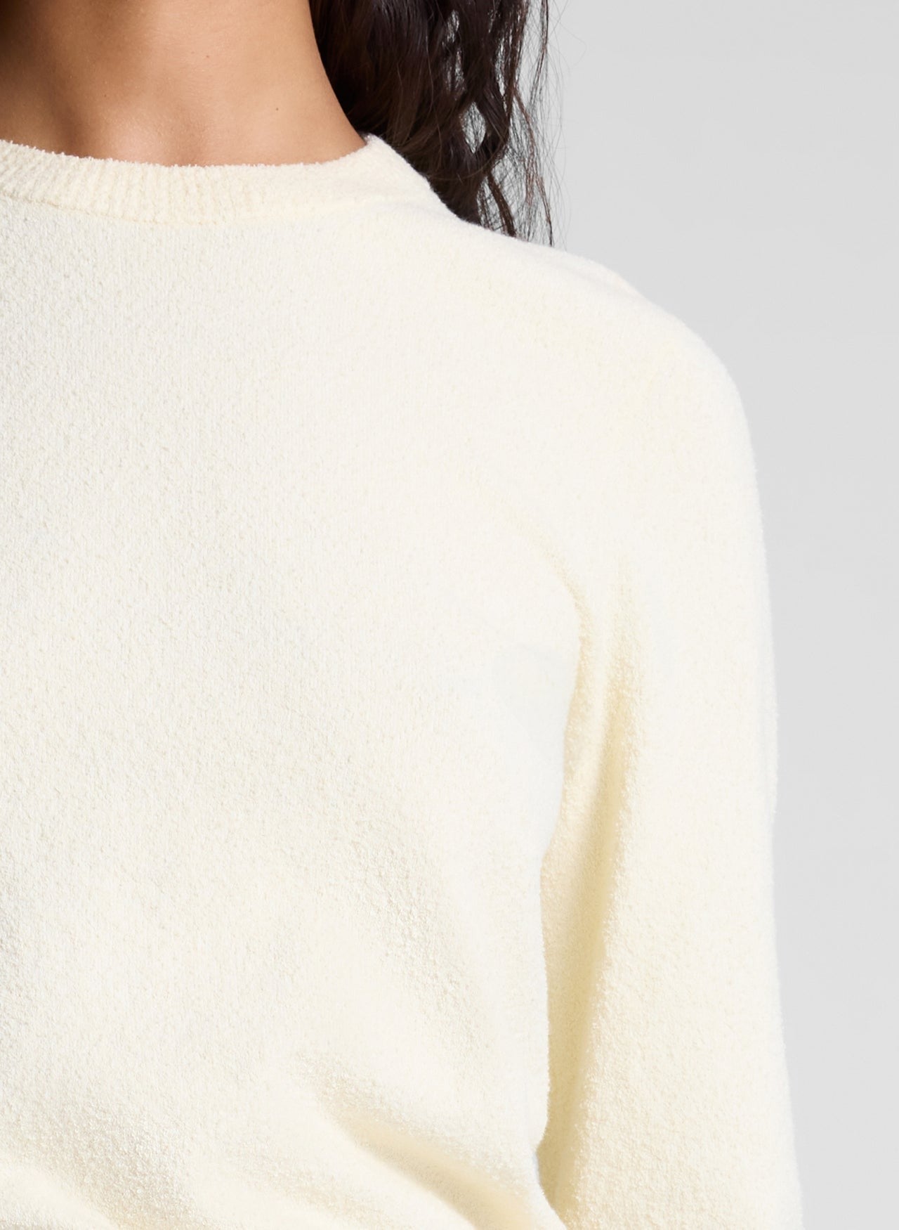 A.L.C. Bradley Cotton Boucle Sweater (More Colors)