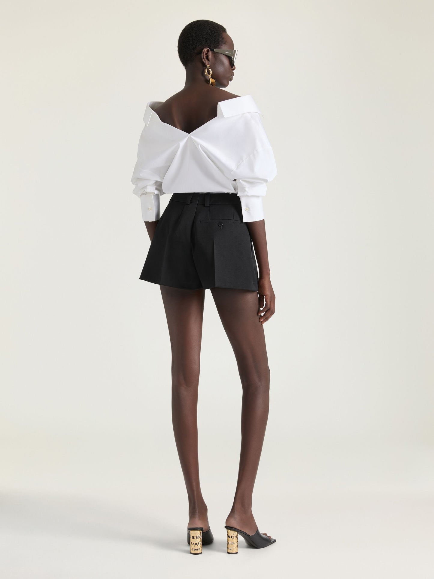 Givenchy Open Shirt in White