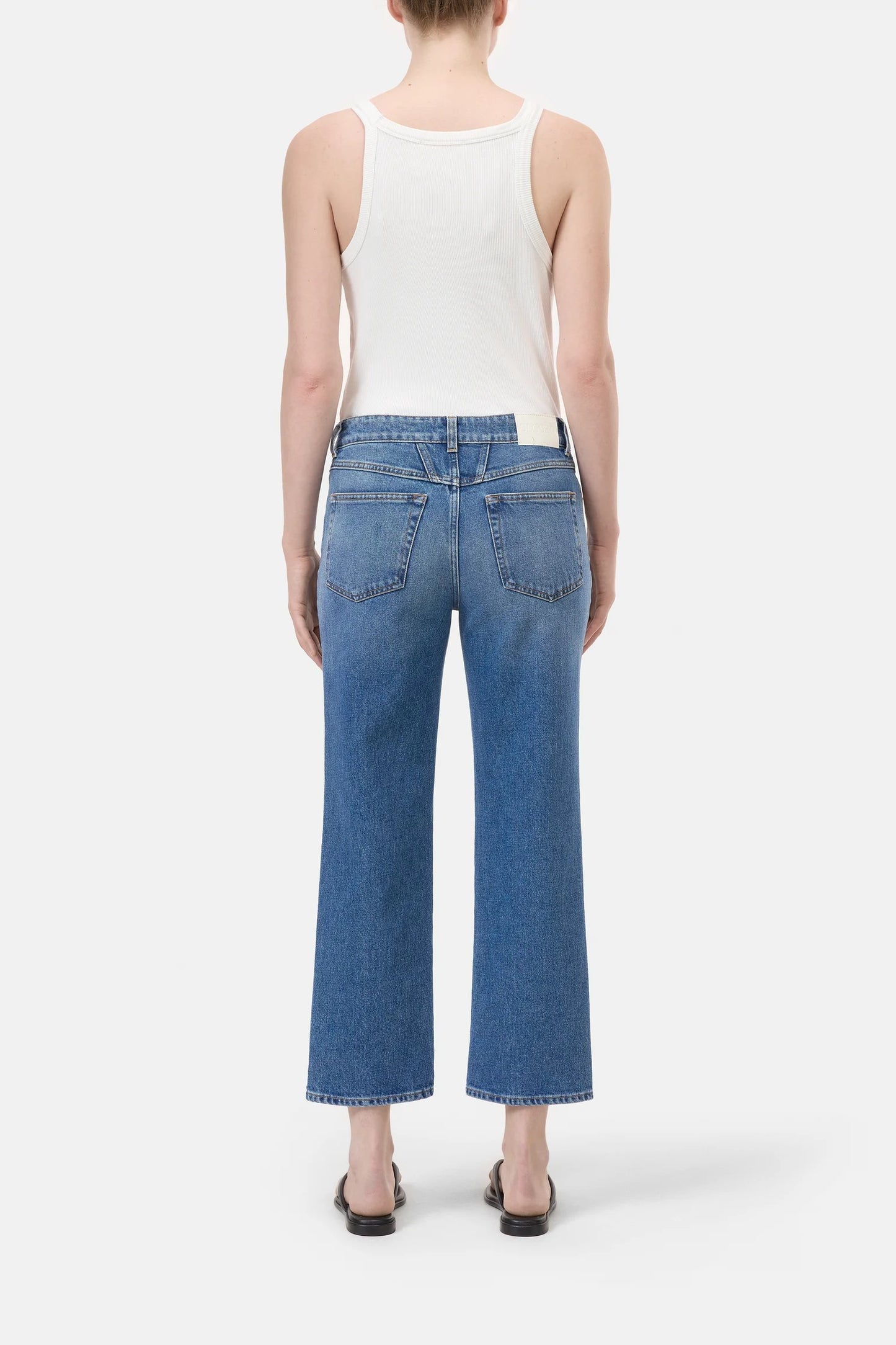 CLOSED Milo Straight Jeans in Mid Blue