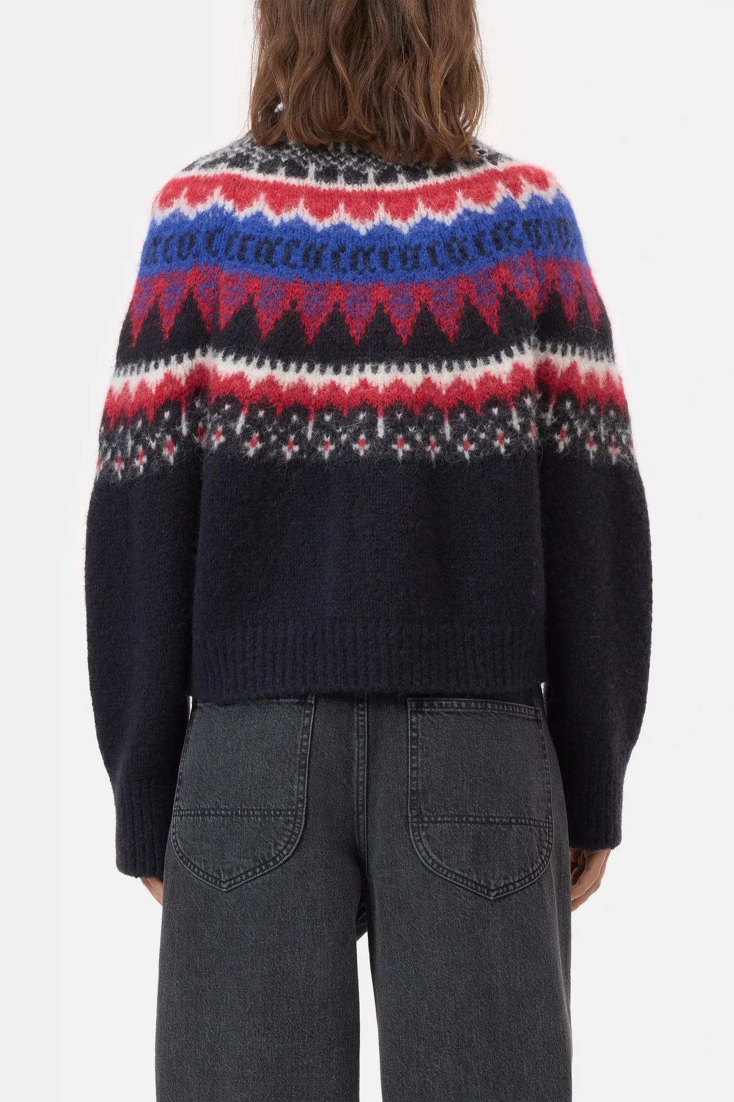 CLOSED Cropped Zip Cardigan in Cosmic Grey