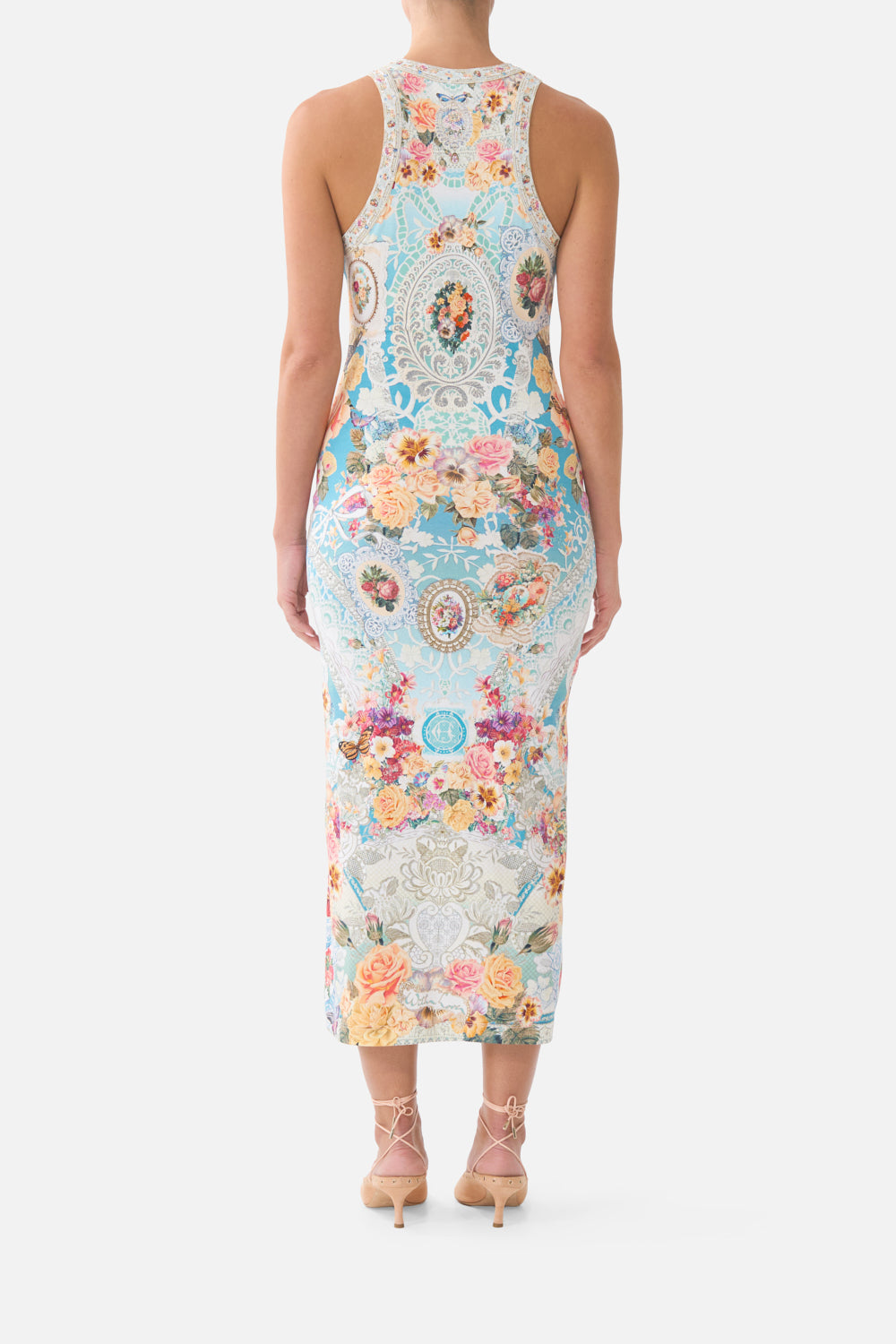Camilla Jersey Tank Dress in A Taste for Lace