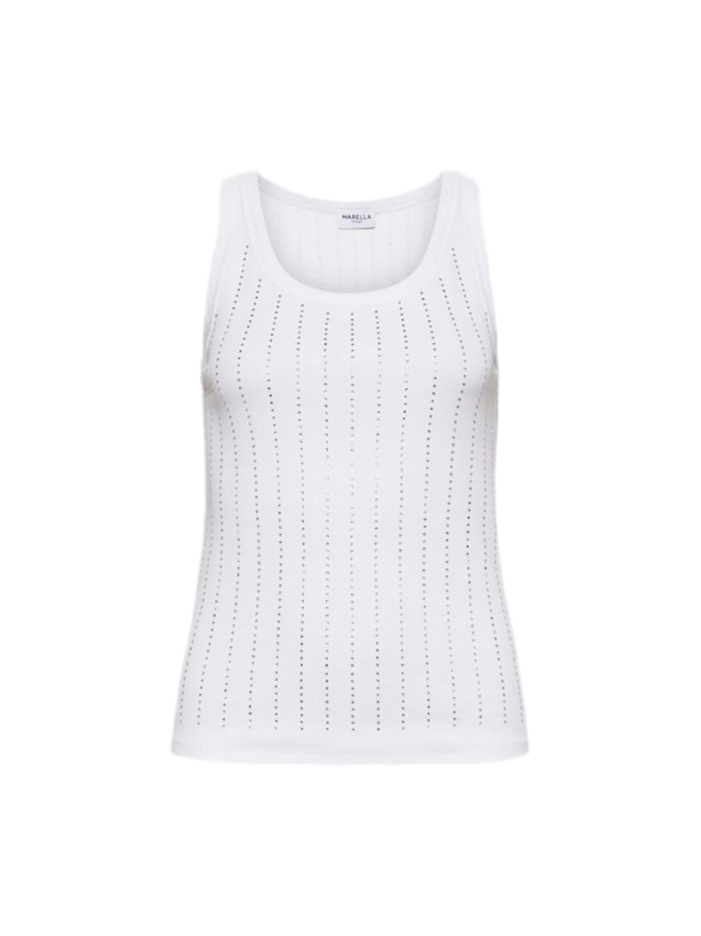 Marella Sonni Tank in Optical White