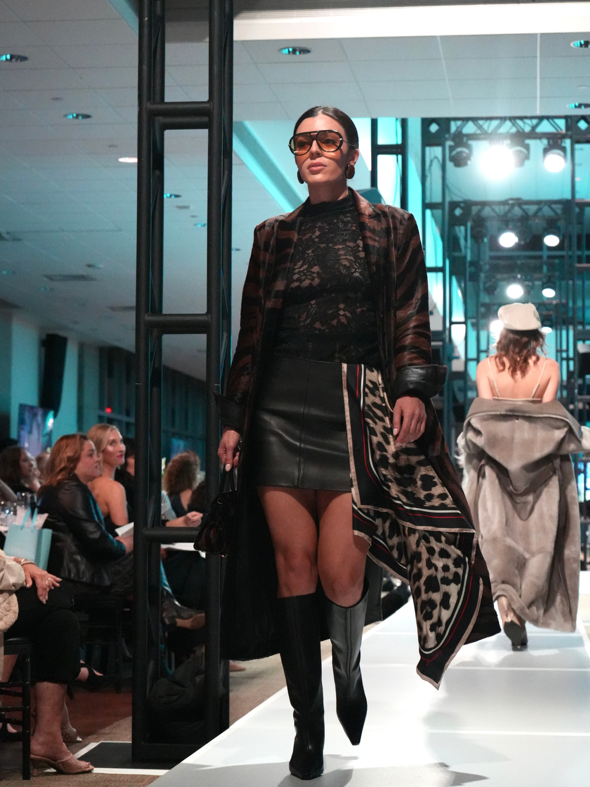 Simkhai Rilo Coat in Zebra