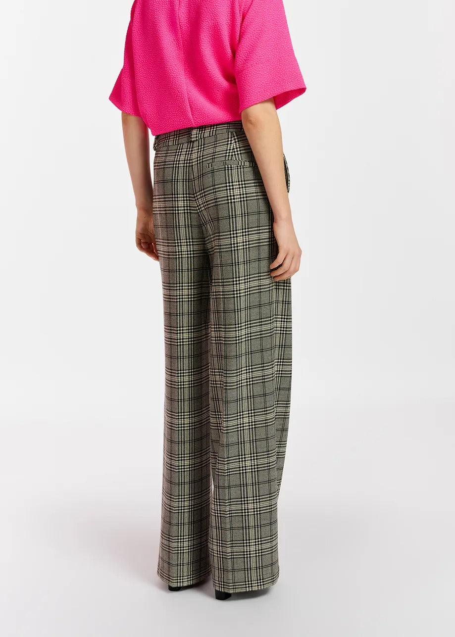 Essentiel Antwerp Elliot High Waist Pant in Black Multi