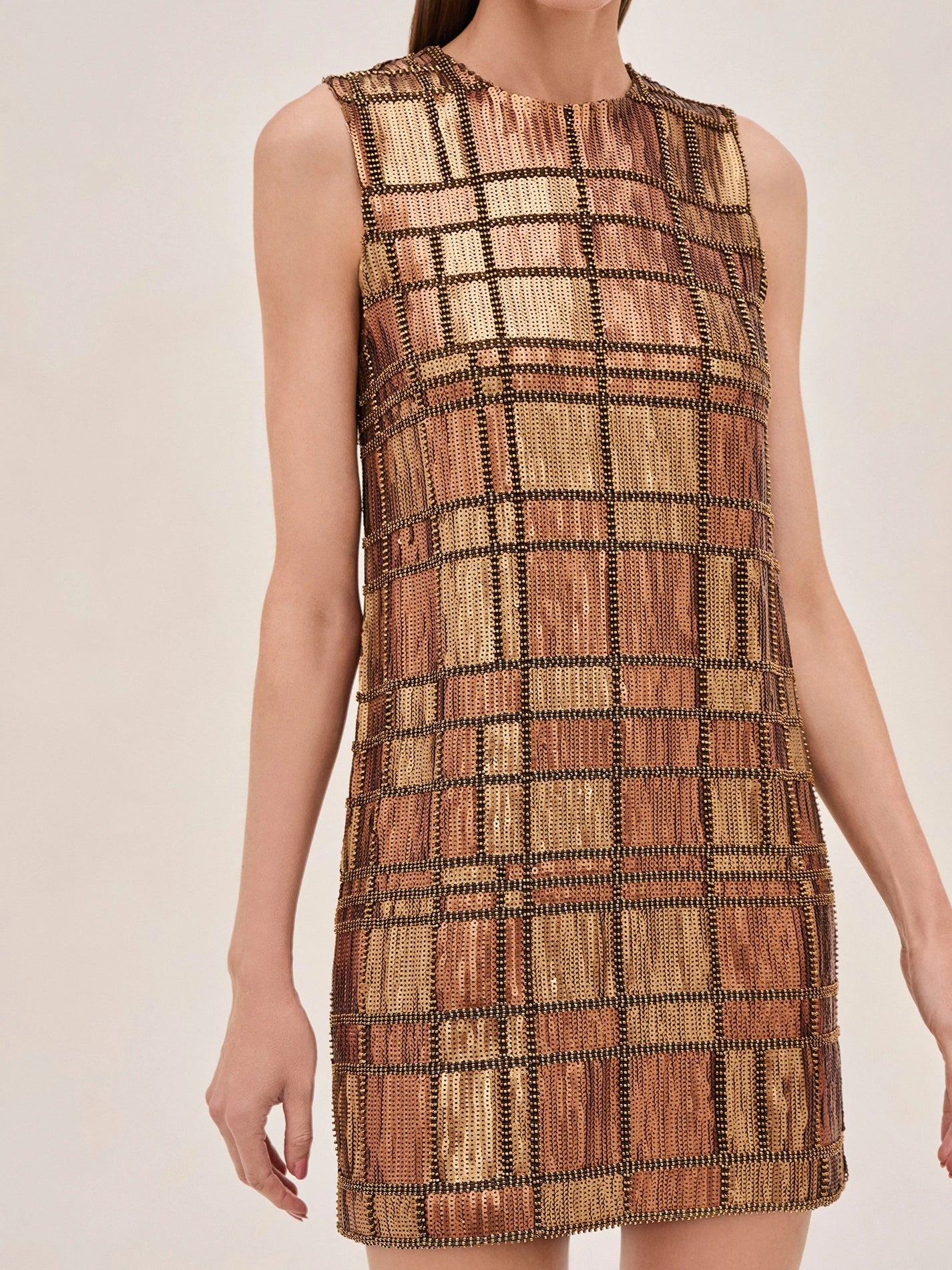 Alexis Emani Dress in Bronze
