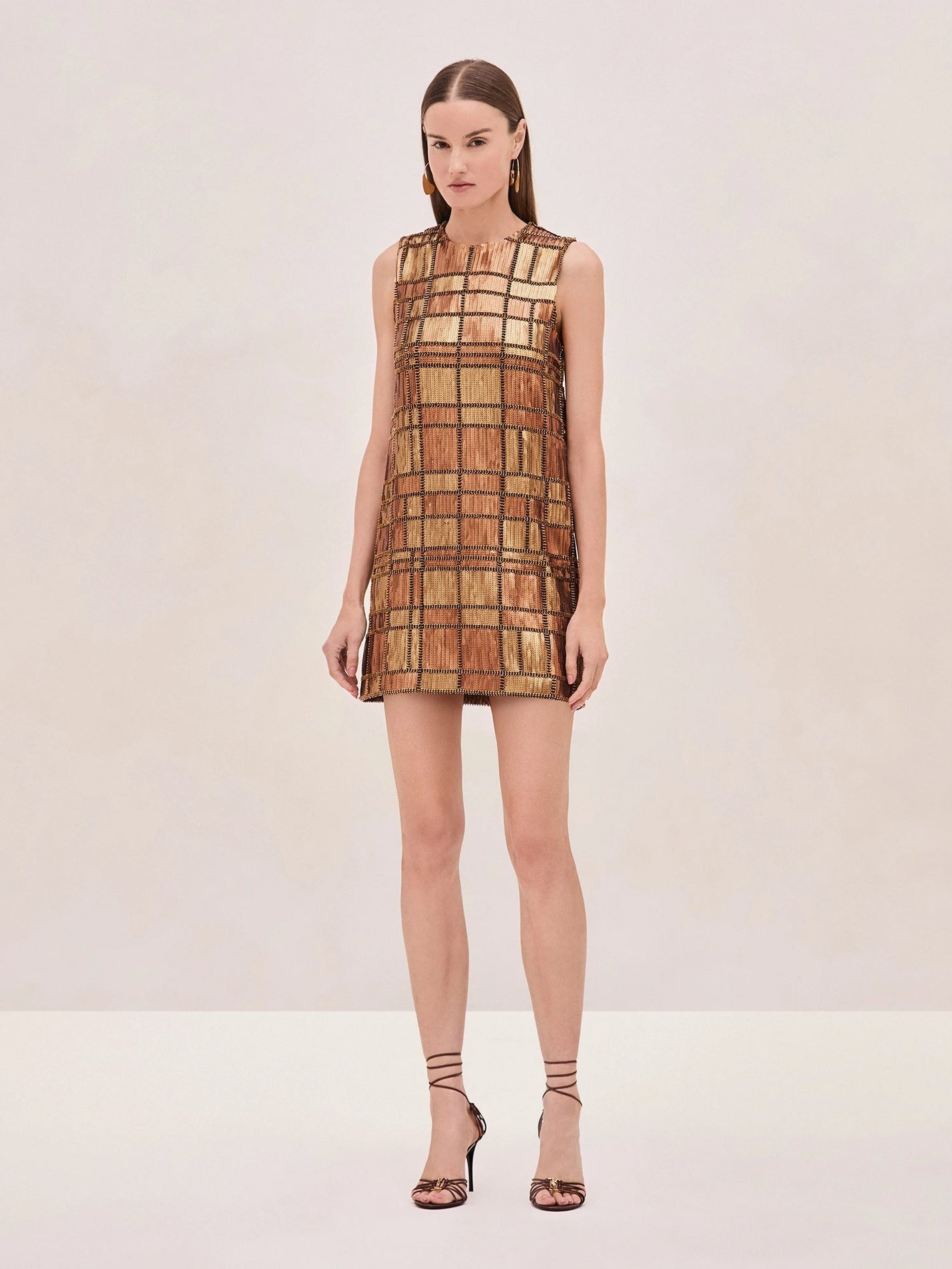 Alexis Emani Dress in Bronze