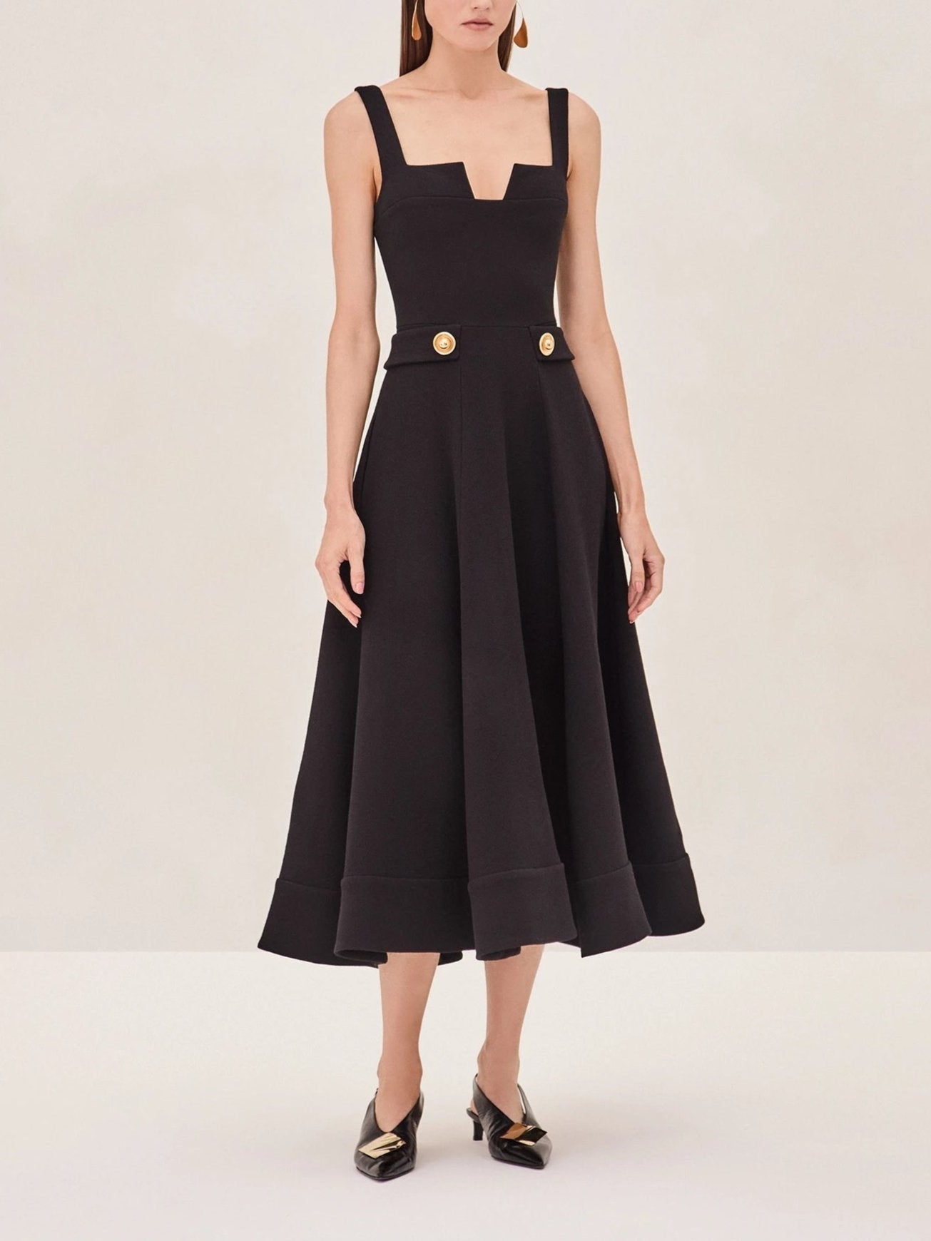 Alexis Fiore Dress in Black
