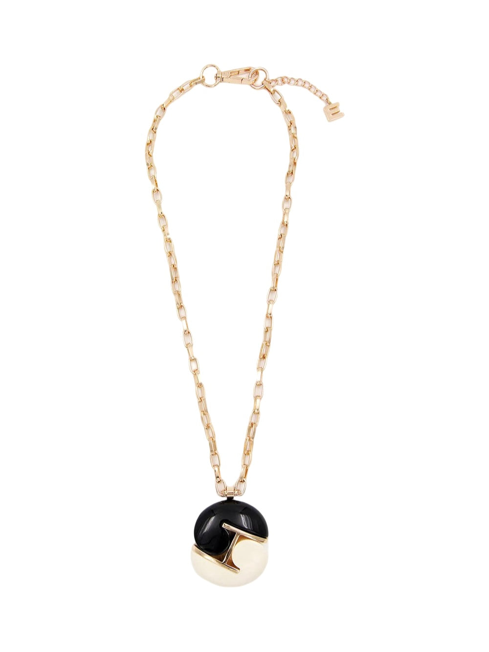 Essentiel Antwerp Glenda Pendant Necklace in Black