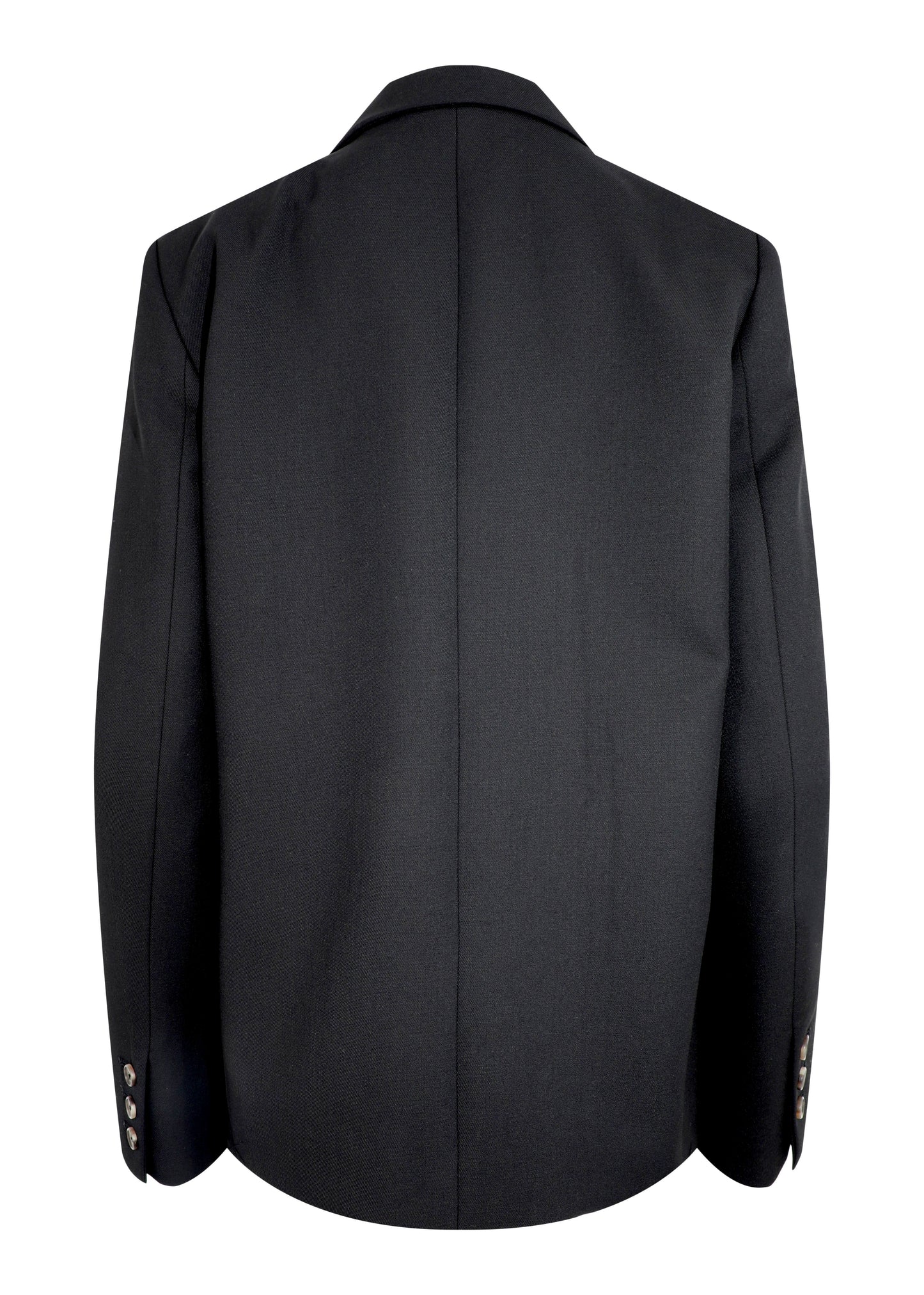 TWP Boyfriend Black Blazer With Zipper
