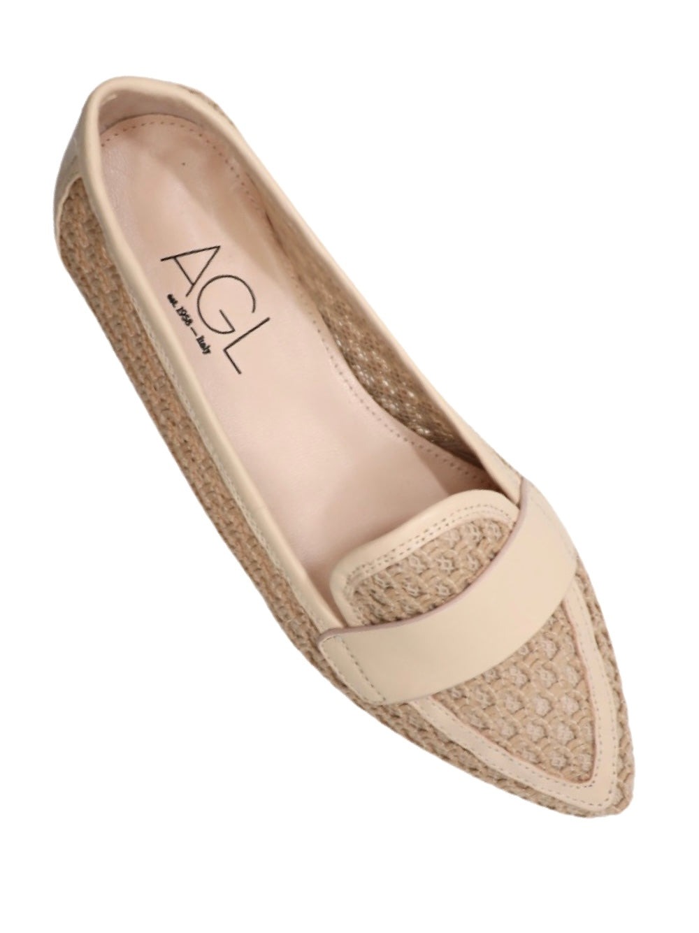 AGL Blanca Plots Flat Loafer