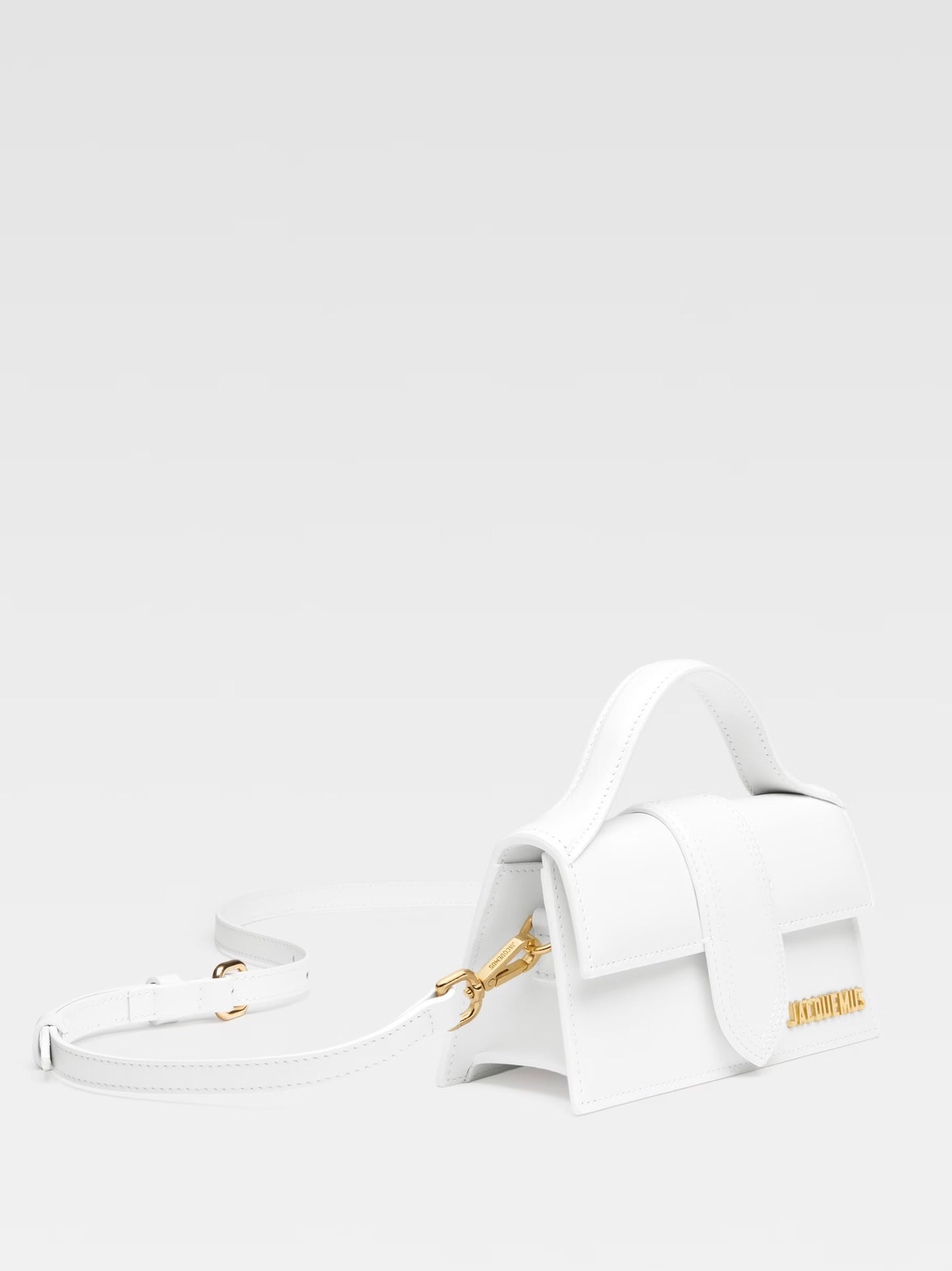 Jacquemus Le Bambino Crossbody Bag in White