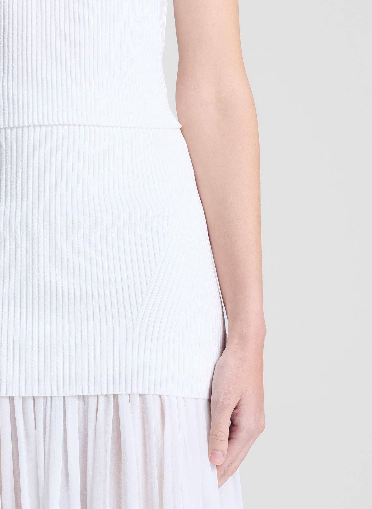 A.L.C. Hayden Skirt in Pearl