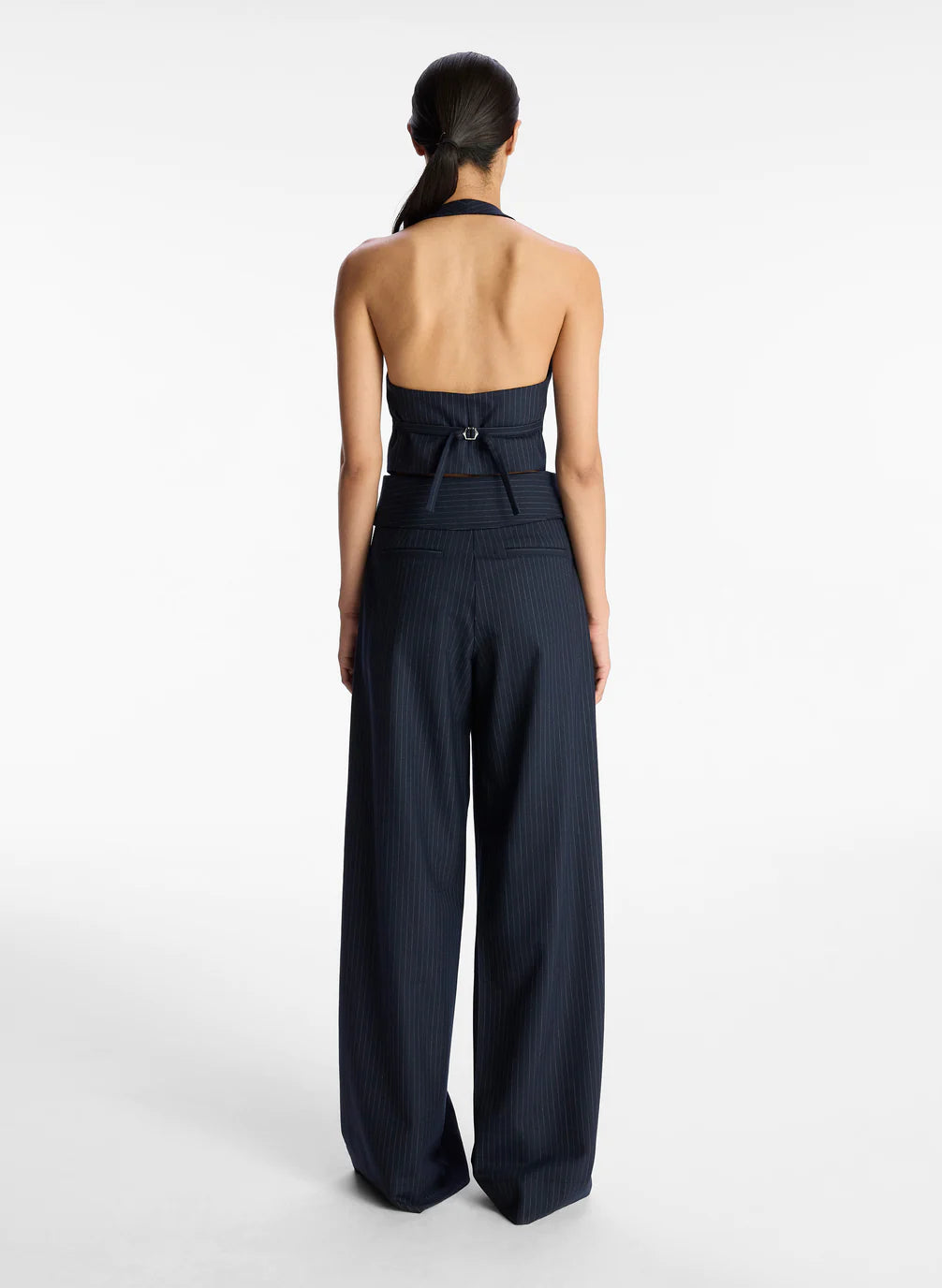A.L.C. Emma Pant in Navy