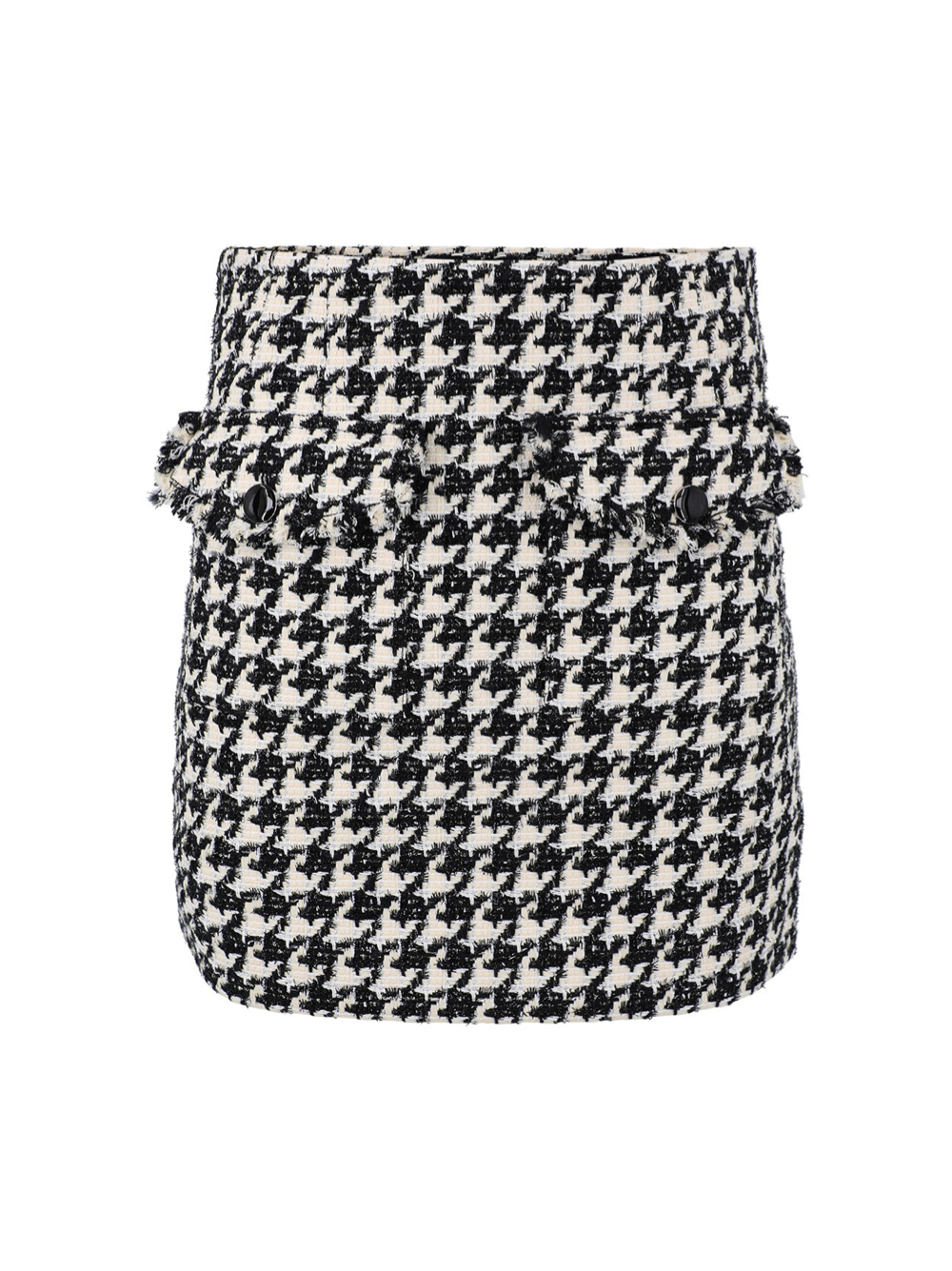 Veronica Beard Houndstooth Adriel Skirt