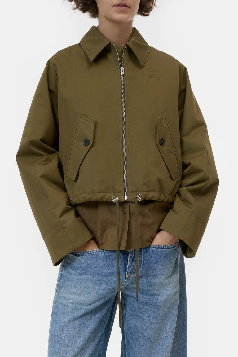 CLOSED Sportive Blouson in Deep Olive