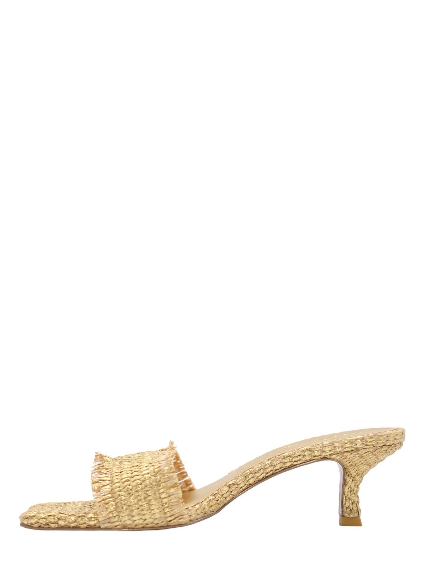 Cult Gaia Ada Sandal in Gold