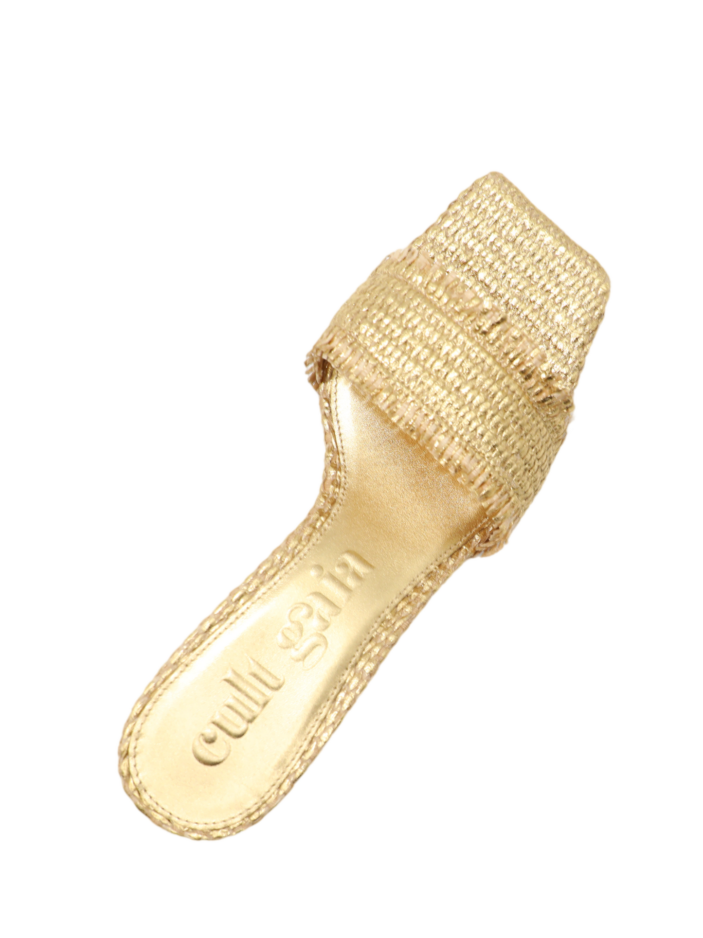 Cult Gaia Ada Sandal in Gold