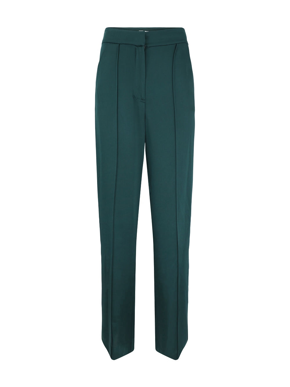 Simkhai Kyra Wide Leg Pant in Emerald