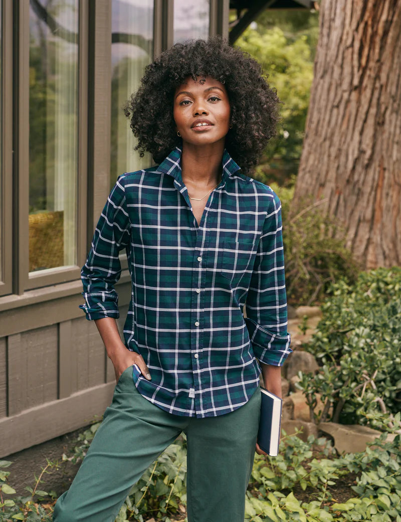 Frank & Eileen Barry Tailored Button-Up Shirt (More Colors)