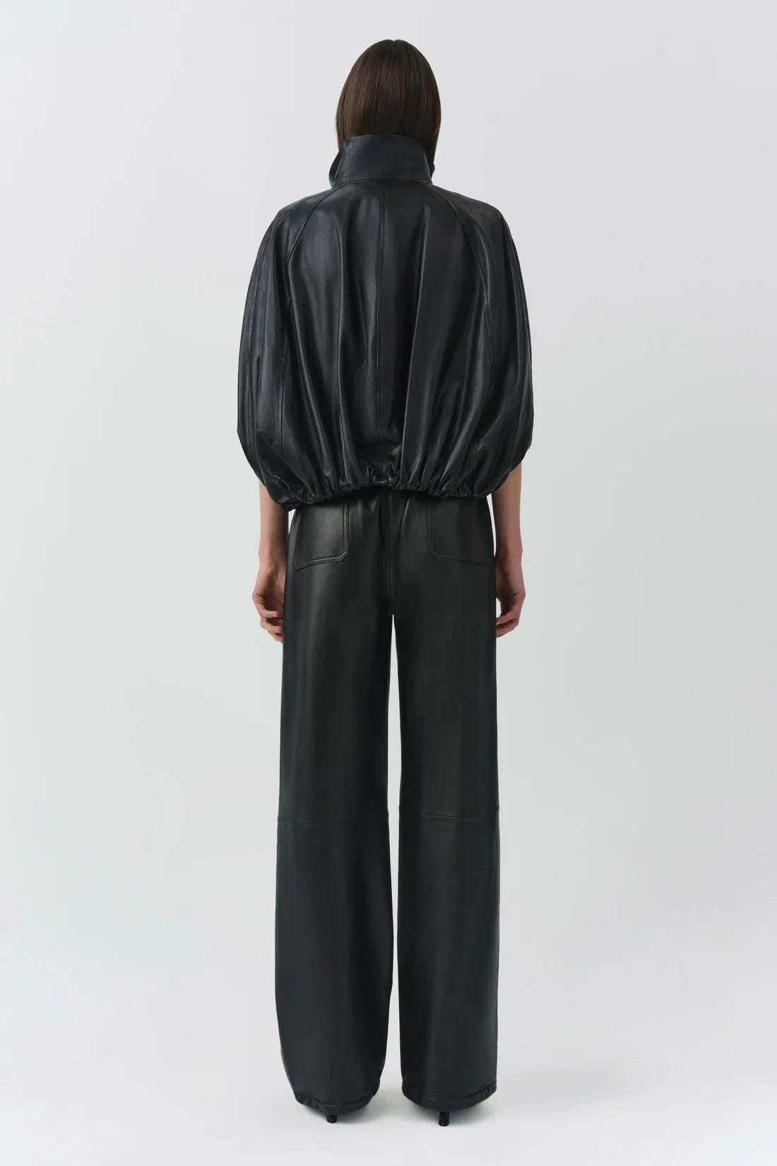 Simkhai Jada Cape Jacket in Black
