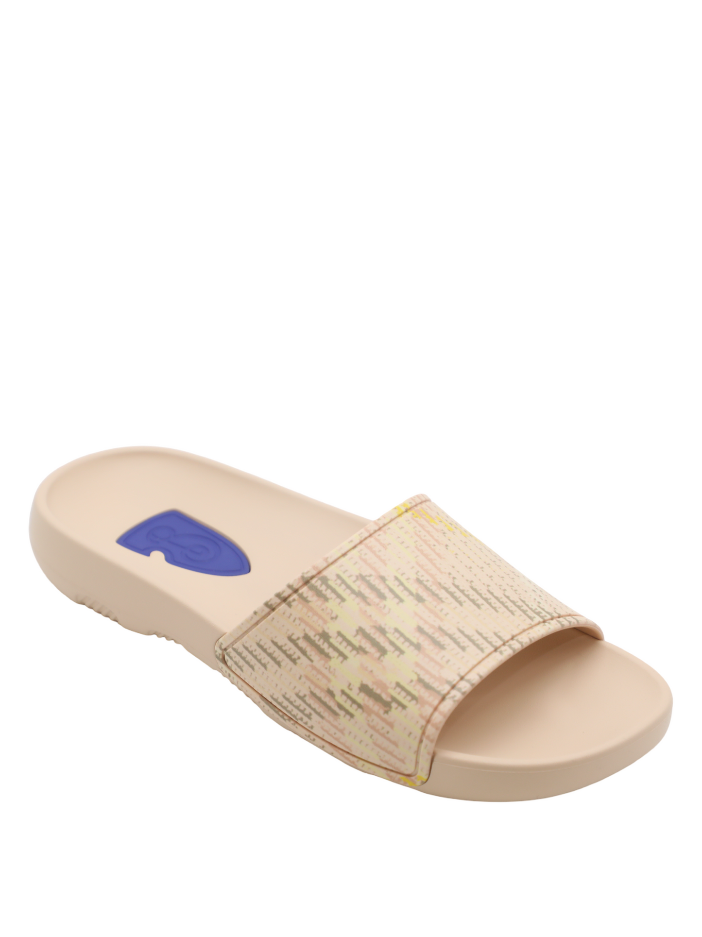 Burberry Check Dive Slides in Teacup IP Check