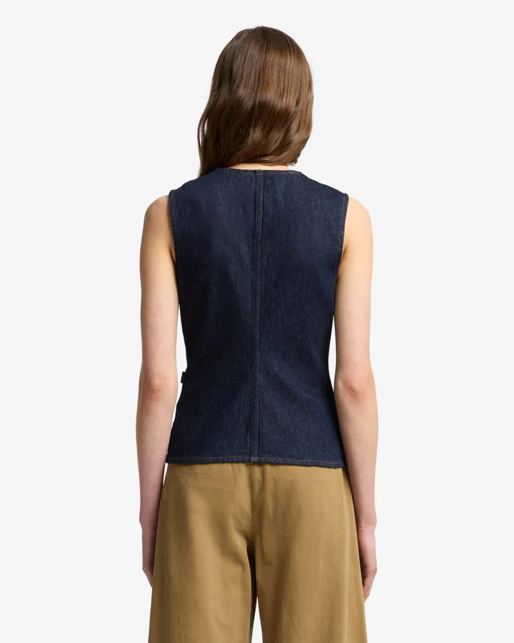 7 For All Mankind Lady Vest in Smoove